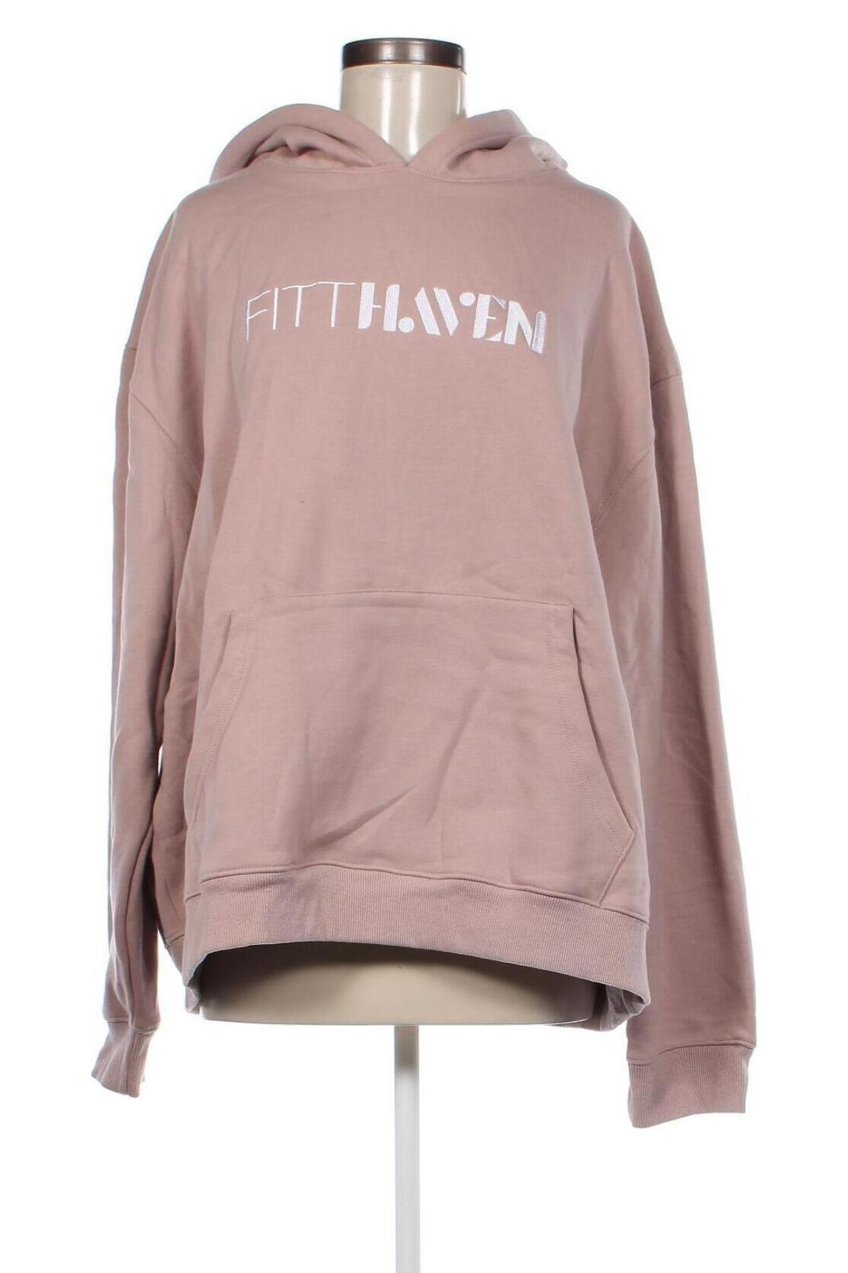 Damen Sweatshirt, Größe 3XL, Farbe Aschrosa, Preis € 10,49