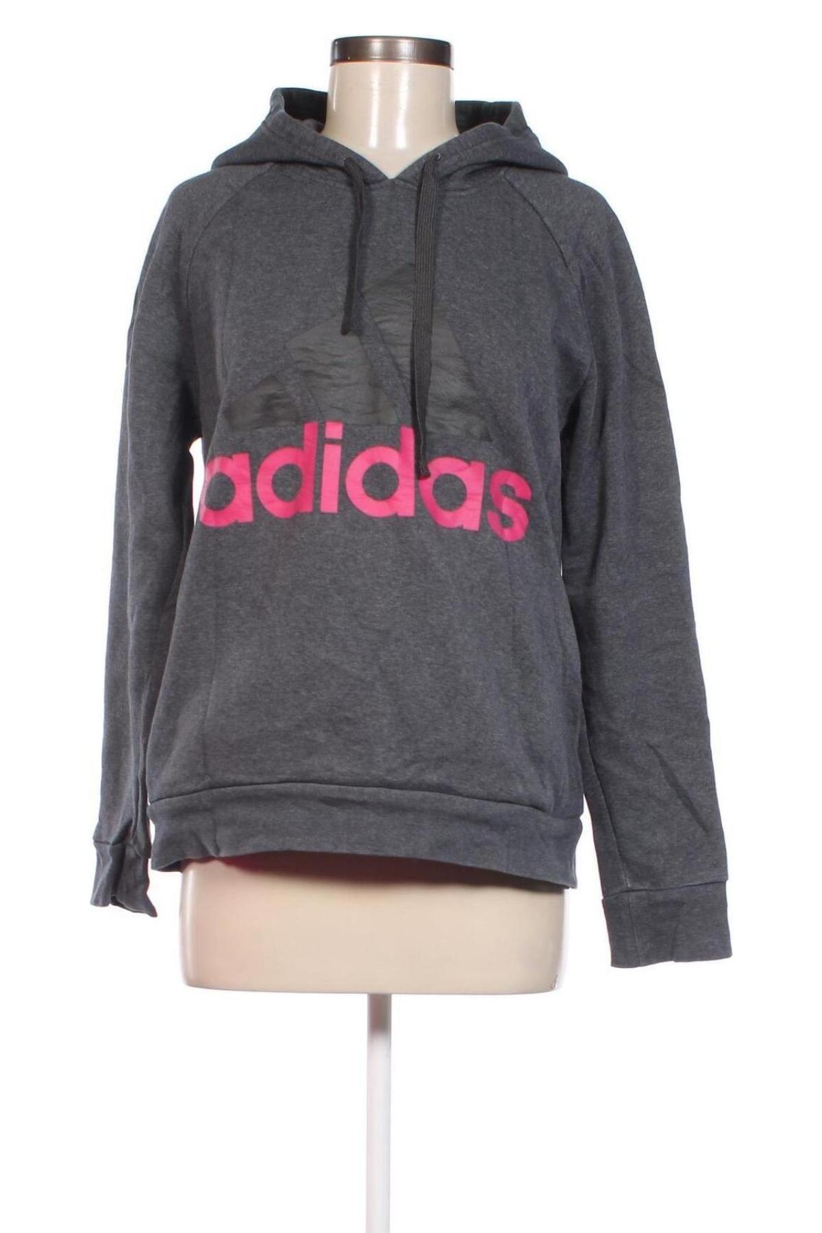 Damen Sweatshirt Adidas, Größe L, Farbe Grau, Preis € 18,99