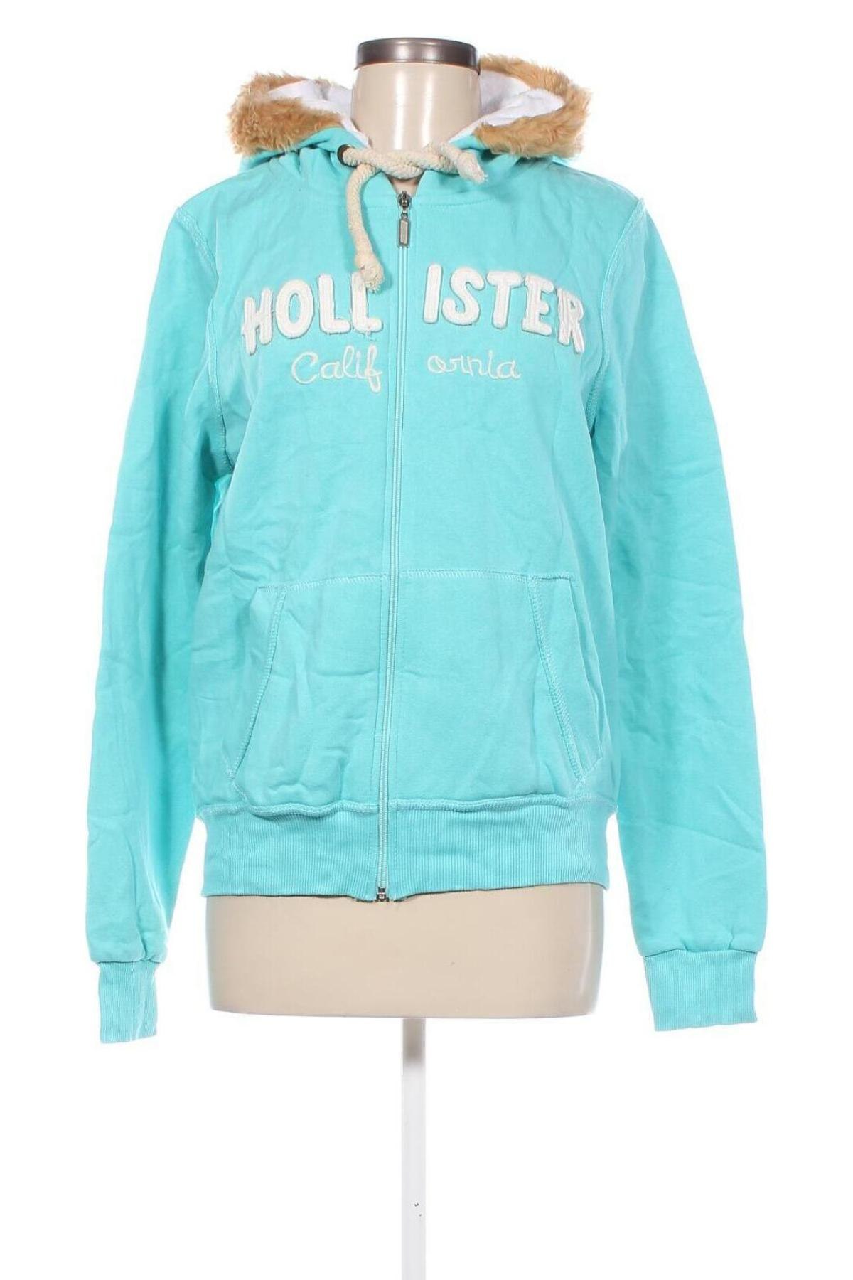 Hanorac de femei Hollister, Mărime XL, Culoare Albastru, Preț 67,99 Lei