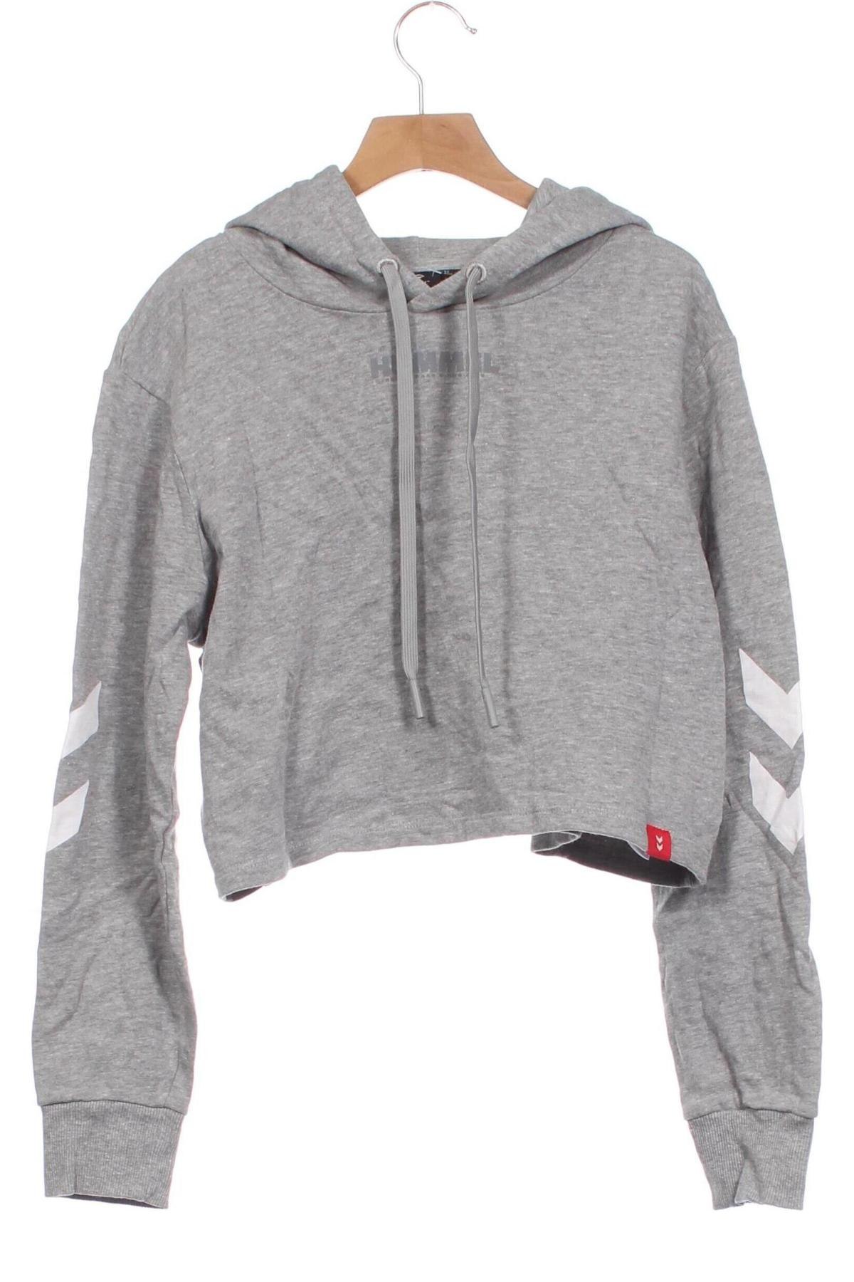 Damen Sweatshirt Hummel, Größe S, Farbe Grau, Preis 8,99 €