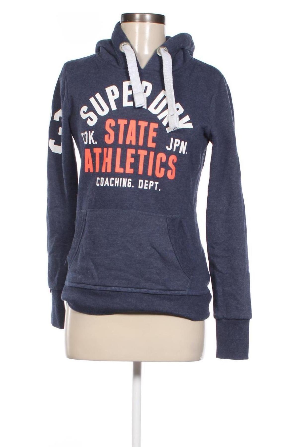 Női sweatshirt Superdry, Méret S, Szín Kék, Ár 3 699 Ft