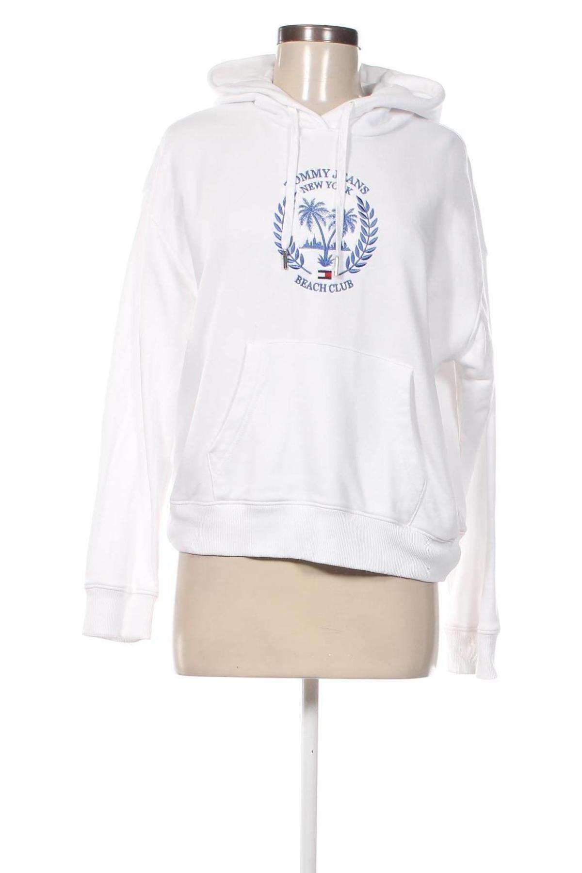 Damen Sweatshirt Tommy Jeans, Größe M, Farbe Weiß, Preis € 114,99