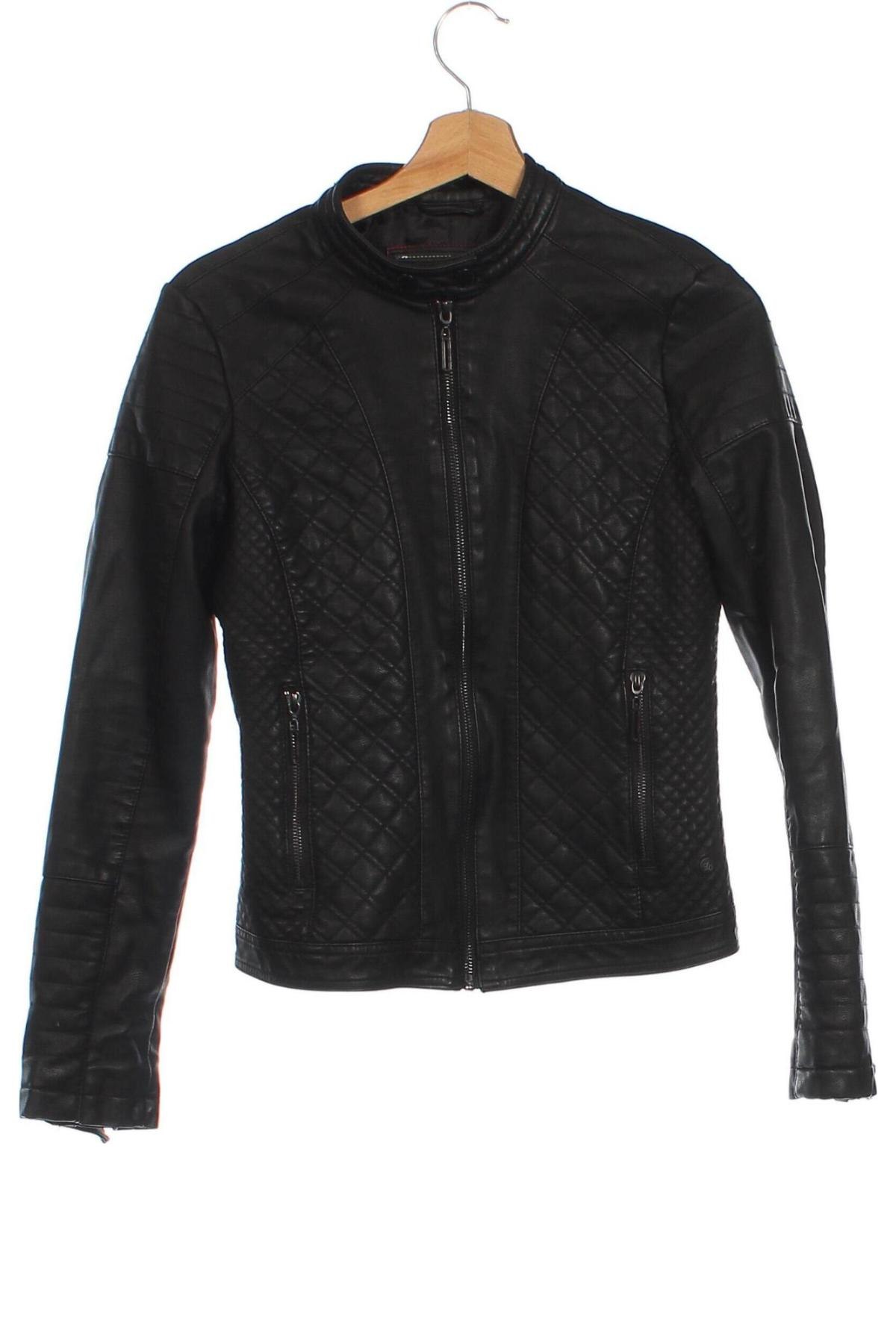 Damen Lederjacke Lee Cooper, Größe XS, Farbe Schwarz, Preis 20,99 €