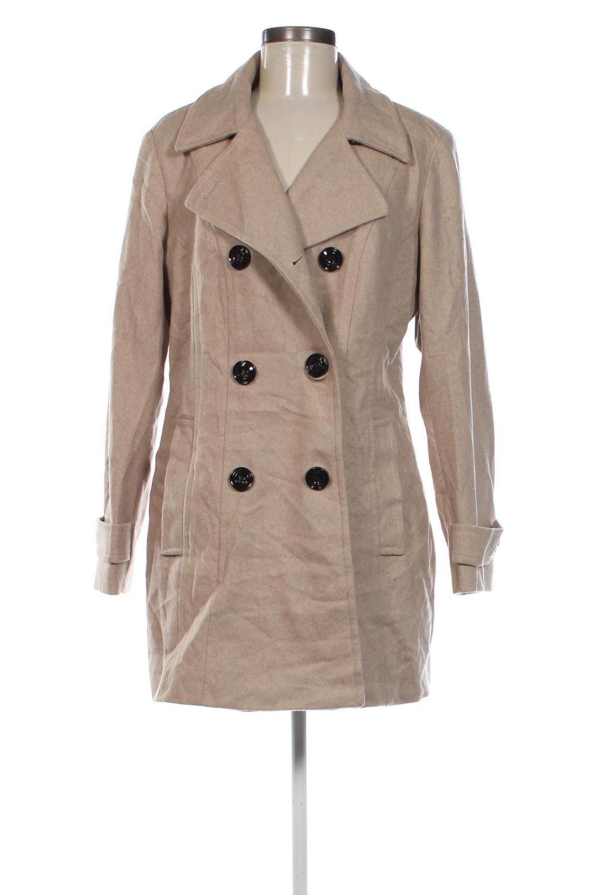 Damenmantel Anne Klein, Größe L, Farbe Beige, Preis € 63,49