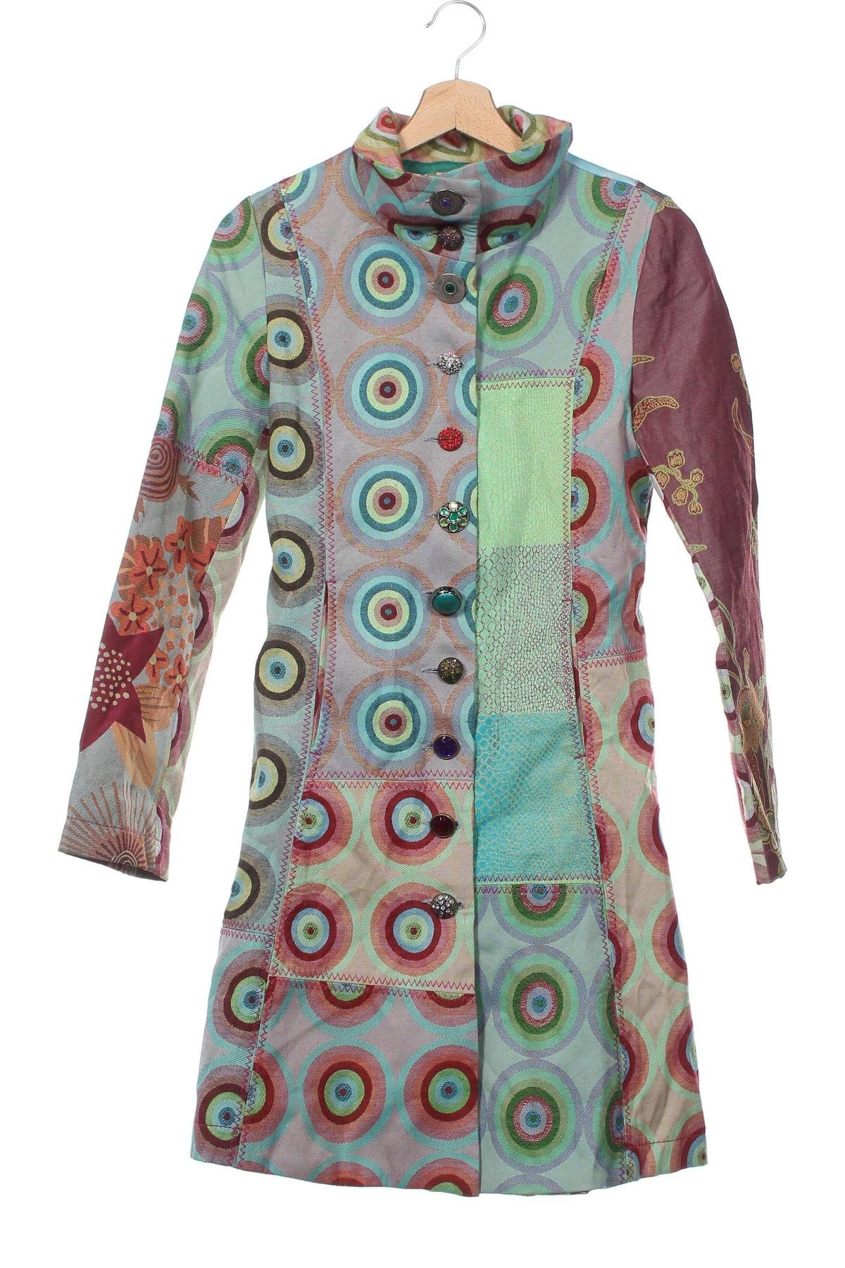 Dámsky kabát  Desigual, Veľkosť S, Farba Viacfarebná, Cena  38,95 €