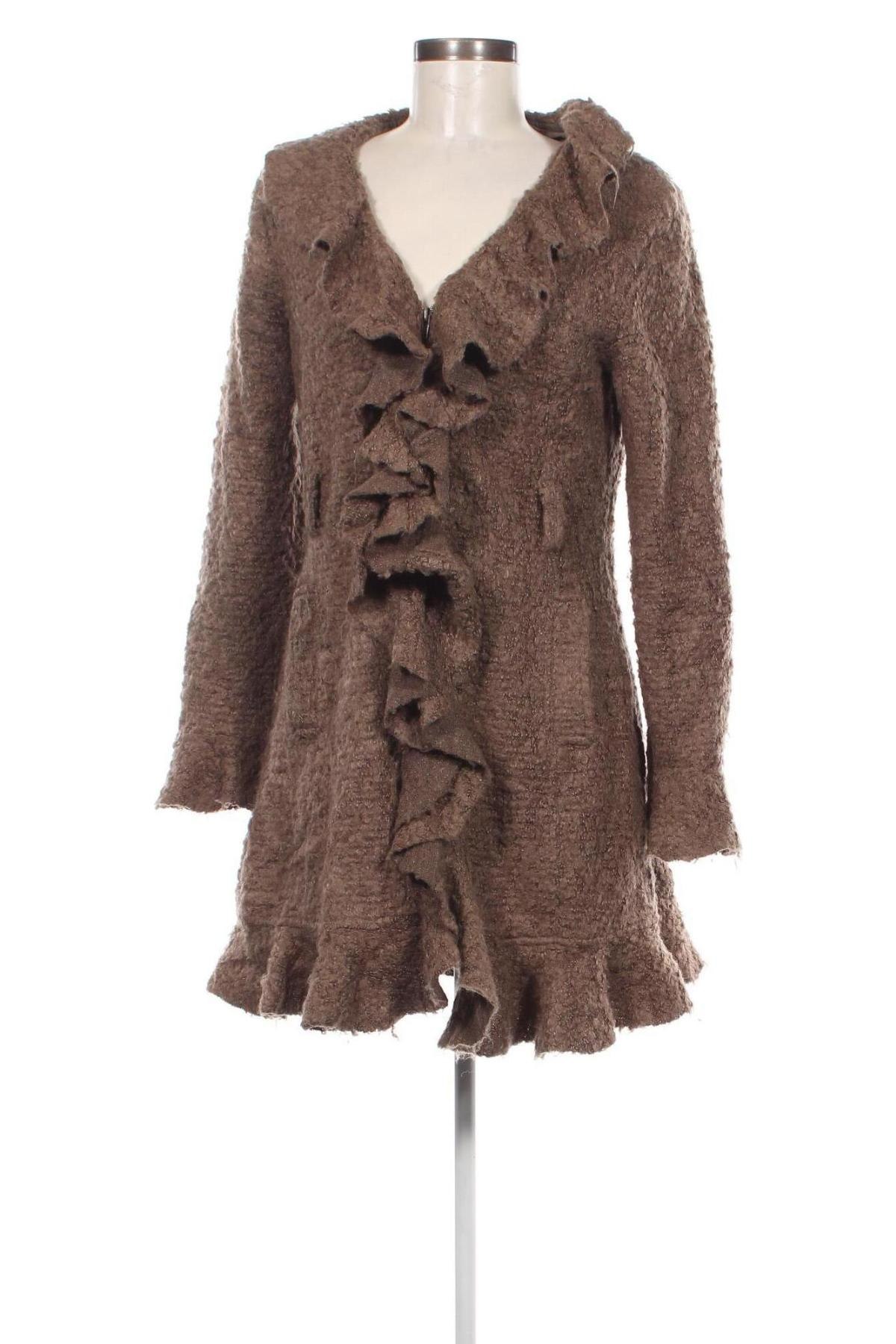 Damenmantel Donna, Größe L, Farbe Beige, Preis 36,99 €