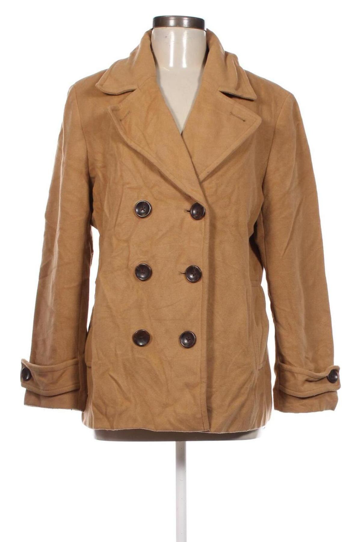 Damenmantel Lands' End, Größe L, Farbe Beige, Preis € 15,99