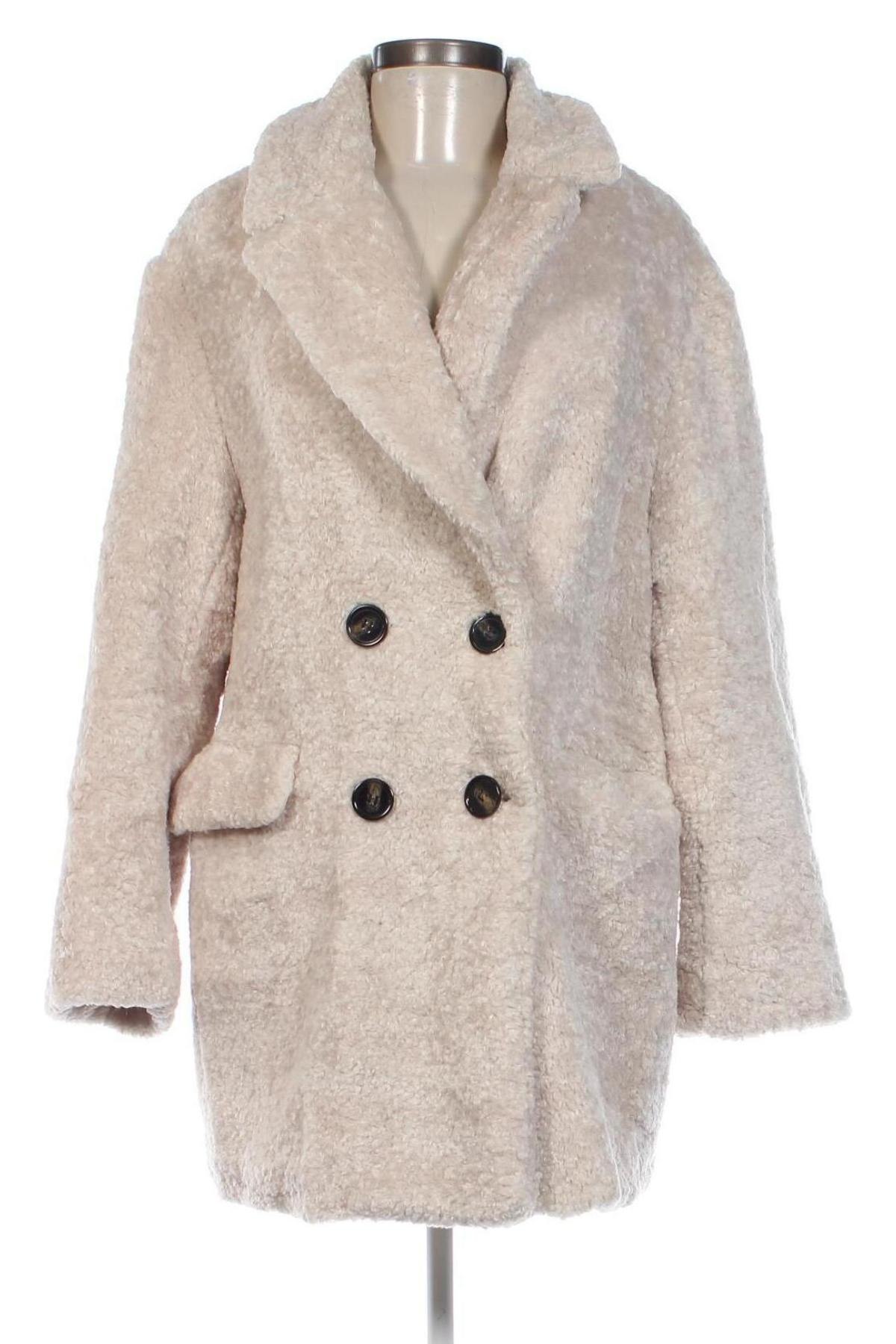 Damenmantel Pull&Bear, Größe S, Farbe Beige, Preis € 55,99