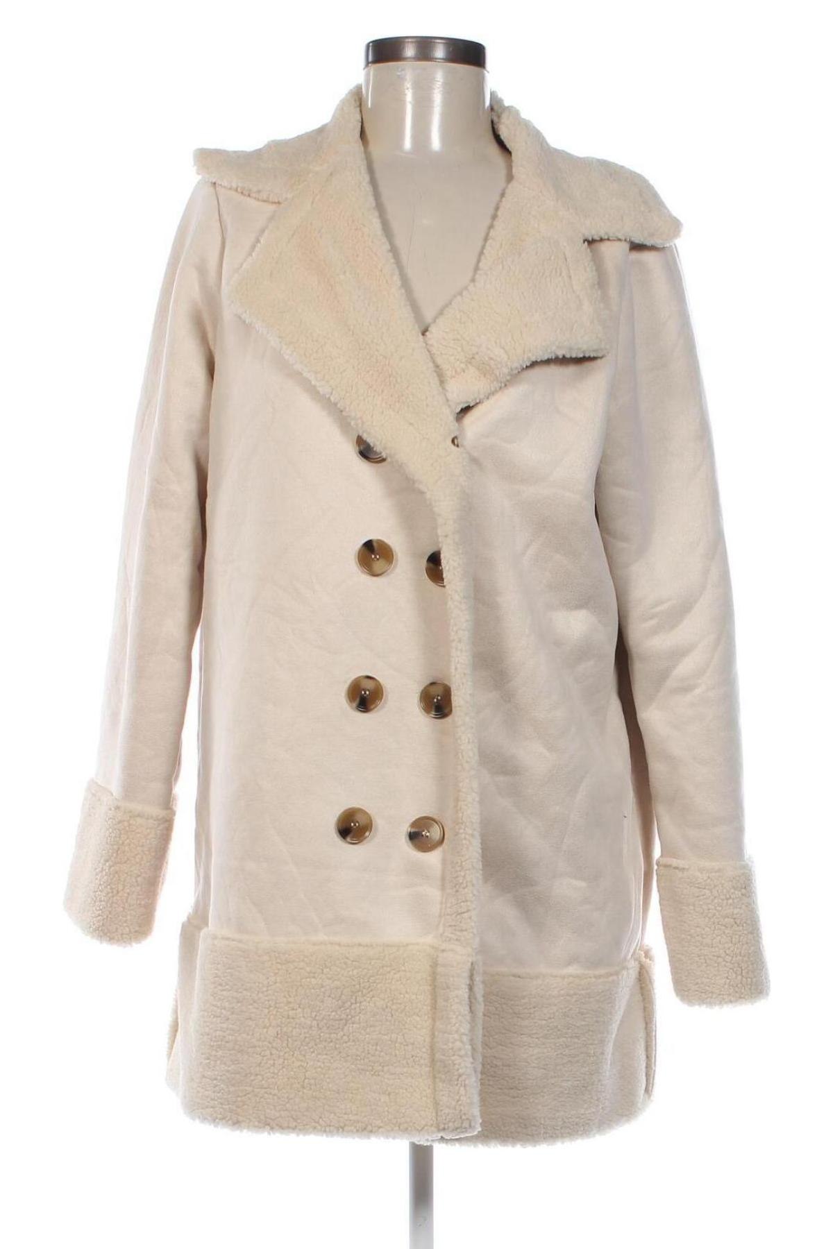 Damenmantel SHEIN, Größe L, Farbe Beige, Preis € 30,99