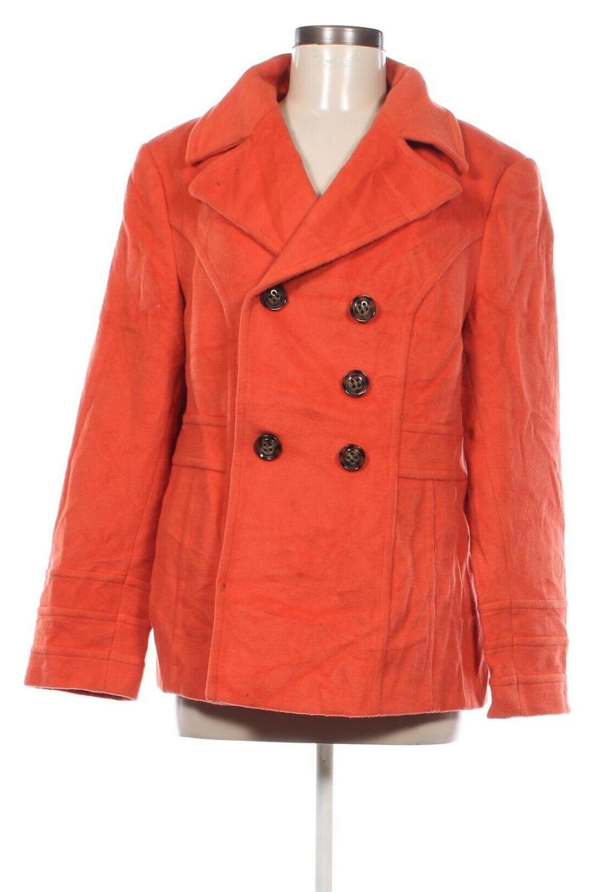 Damenmantel St John's Bay, Größe M, Farbe Orange, Preis € 61,49