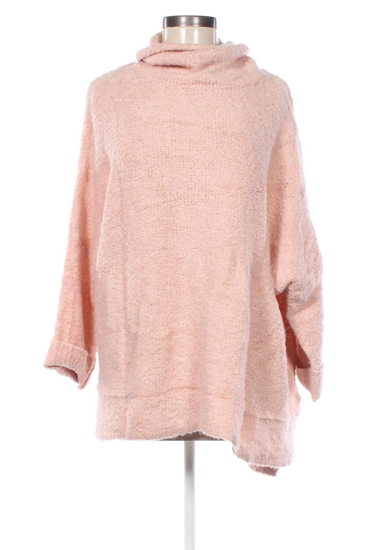 Damen Rollkragen Made In Italy, Größe XXL, Farbe Rosa, Preis € 20,49