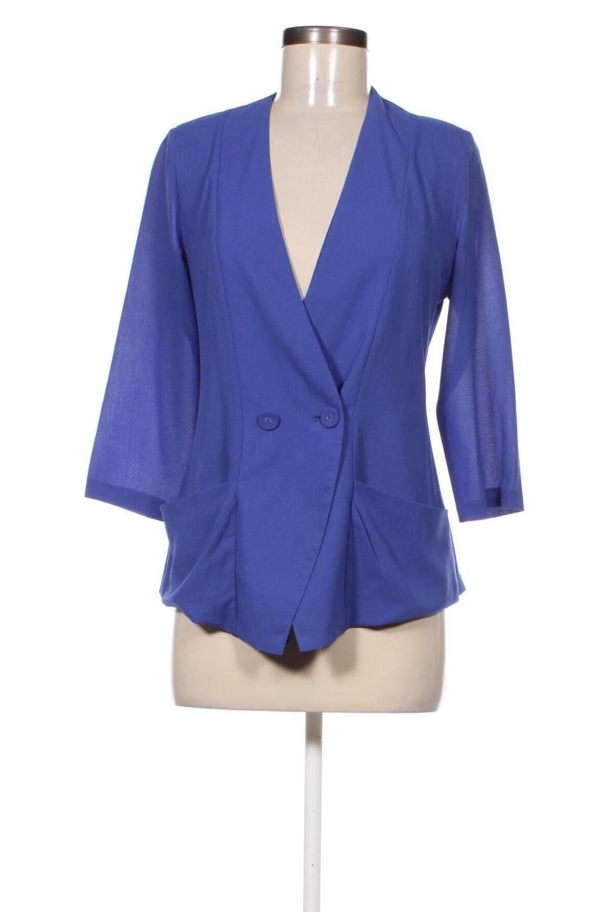 Damen Blazer, Größe M, Farbe Blau, Preis 14,99 €