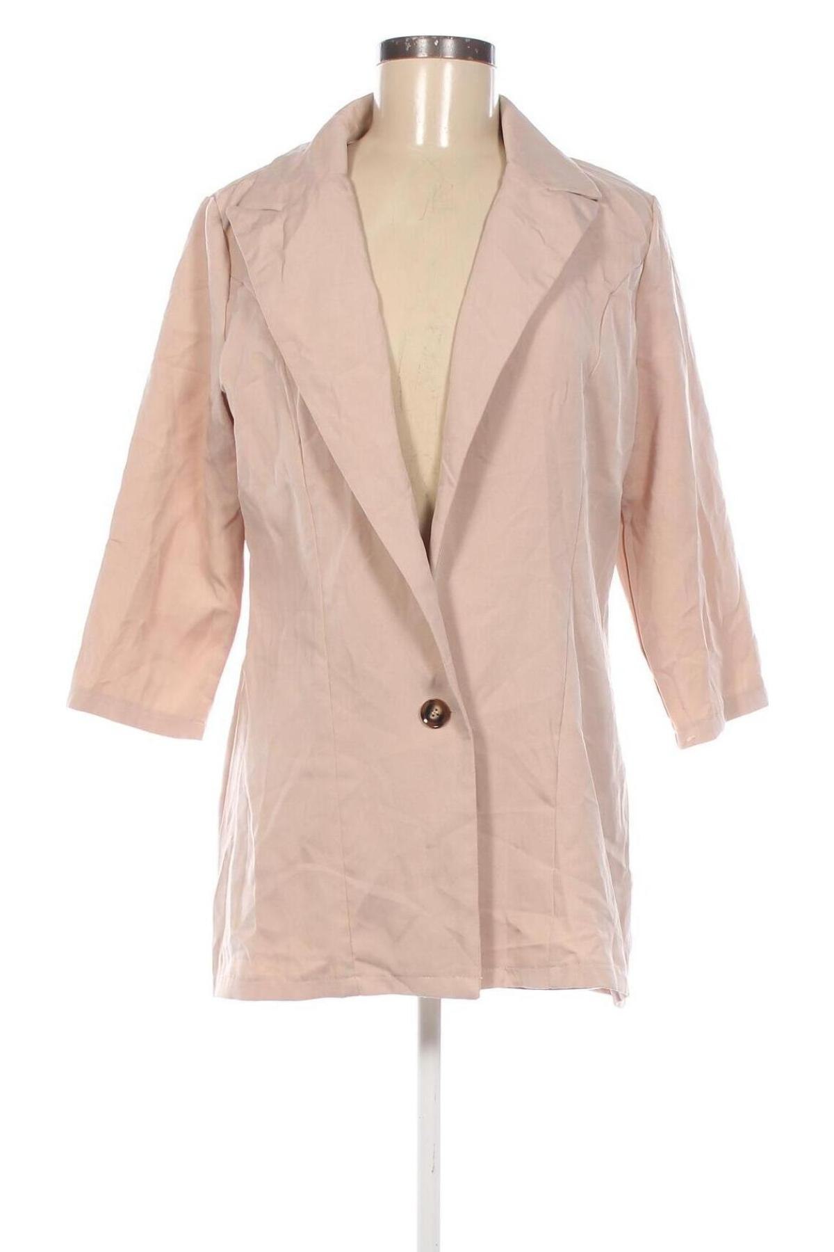 Damen Blazer SHEIN, Größe L, Farbe Beige, Preis 33,99 €