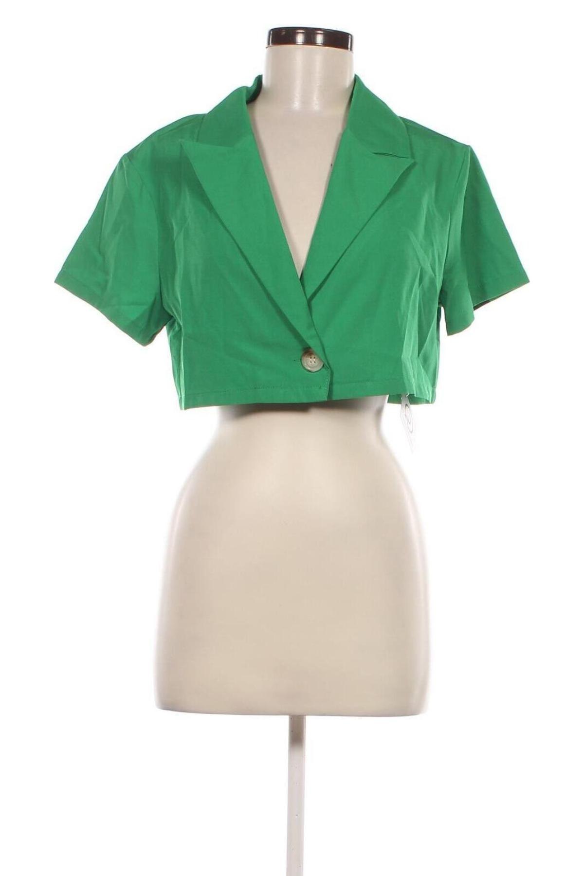 Sacou de femei SHEIN, Mărime M, Culoare Verde, Preț 87,99 Lei