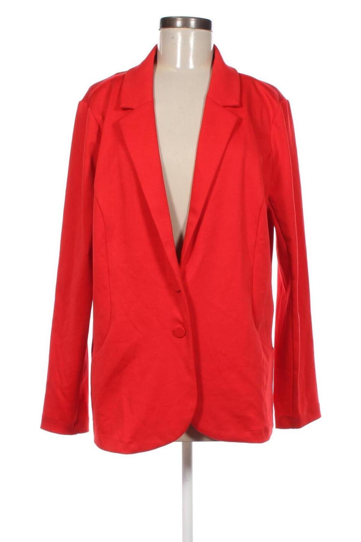 Damen Blazer Zizzi, Größe L, Farbe Rot, Preis € 26,99