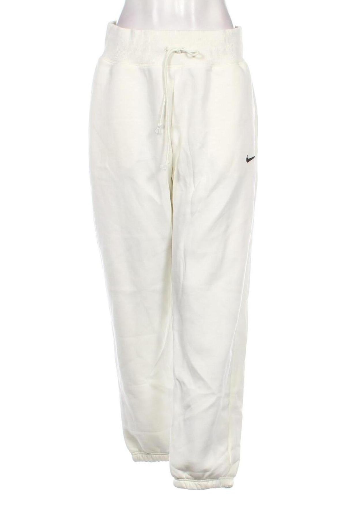 Pantaloni trening de femei Nike, Mărime M, Culoare Alb, Preț 237,00 Lei