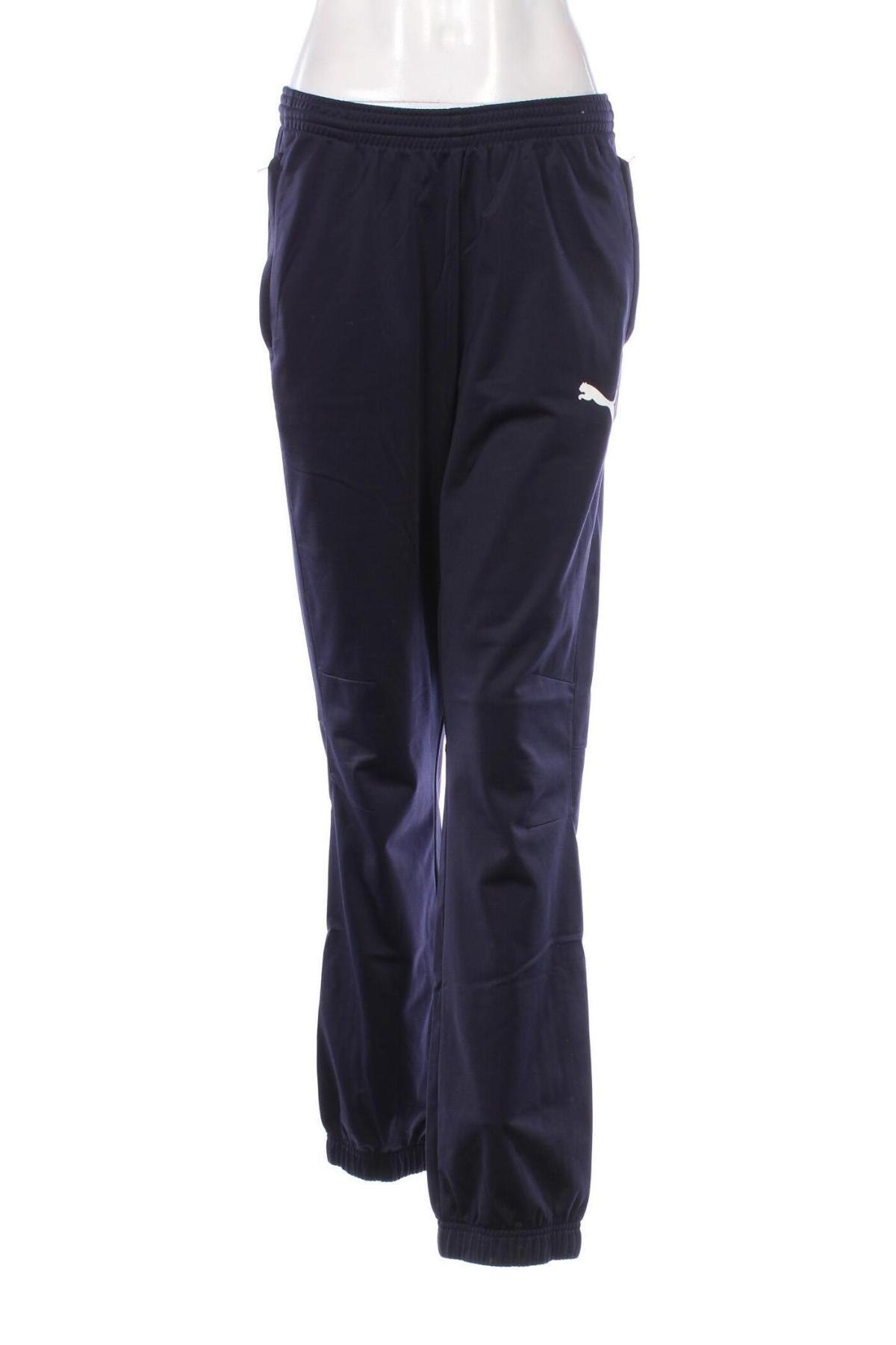 Pantaloni trening de femei PUMA, Mărime M, Culoare Albastru, Preț 121,99 Lei