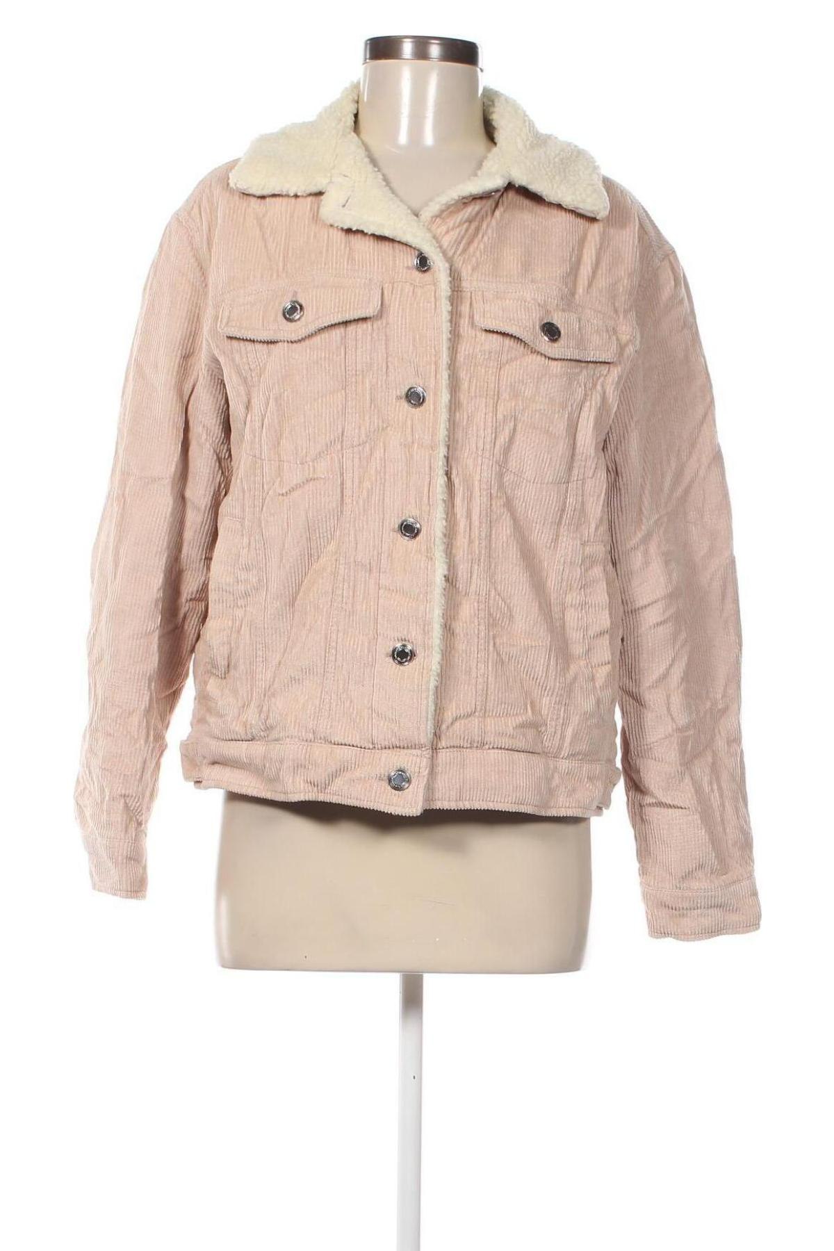 Damenjacke Bershka, Größe M, Farbe Beige, Preis € 15,99