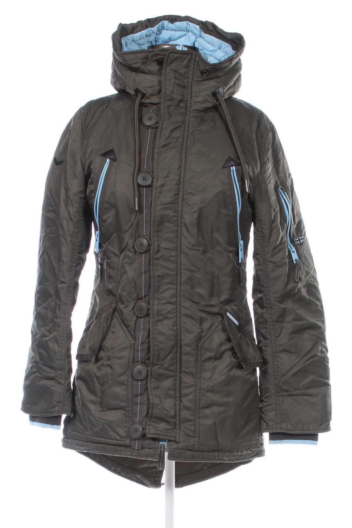 Damenjacke Superdry, Größe XS, Farbe Grün, Preis 35,99 €