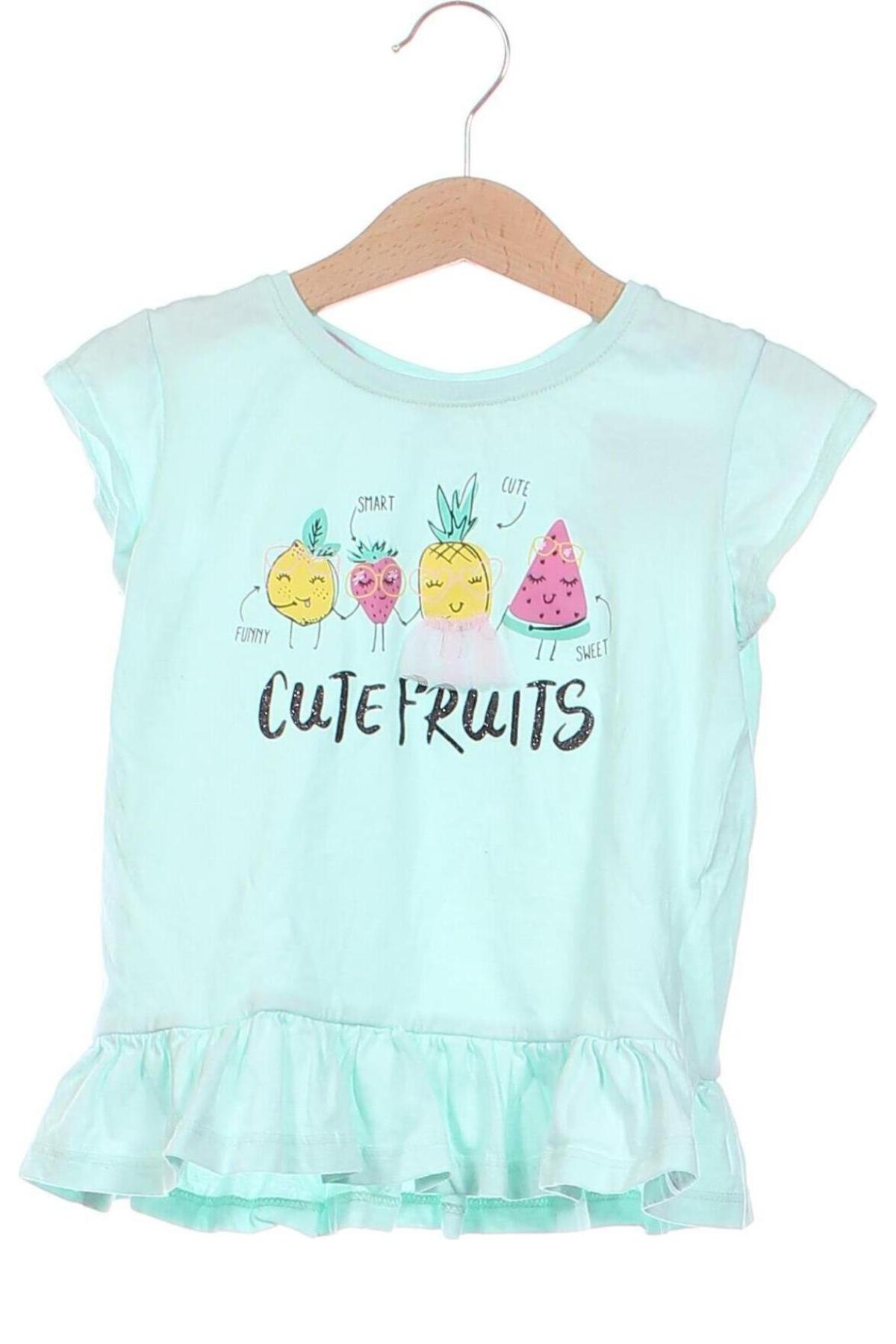 Kinder Shirt, Größe 2-3y/ 98-104 cm, Farbe Grün, Preis € 4,99