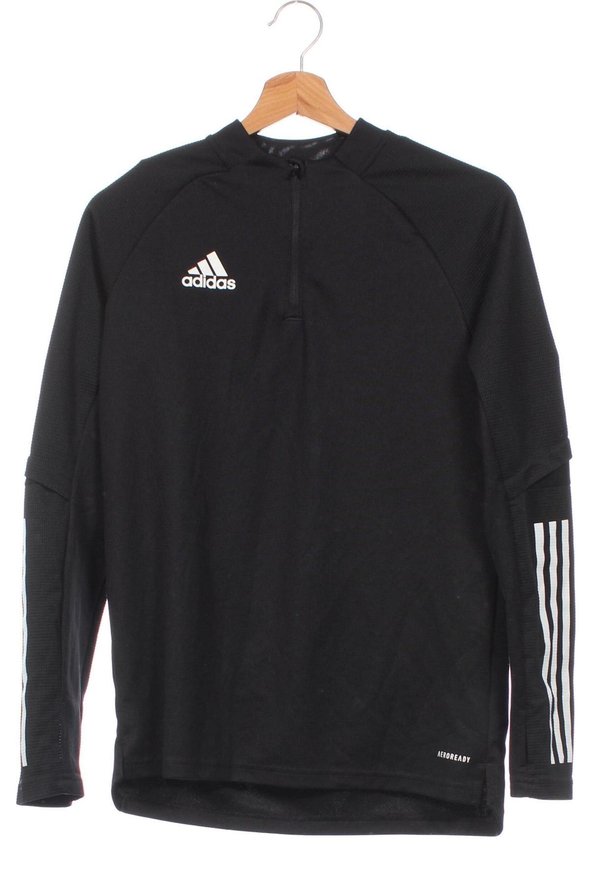 Kinder Shirt Adidas, Größe 13-14y/ 164-168 cm, Farbe Schwarz, Preis 14,99 €