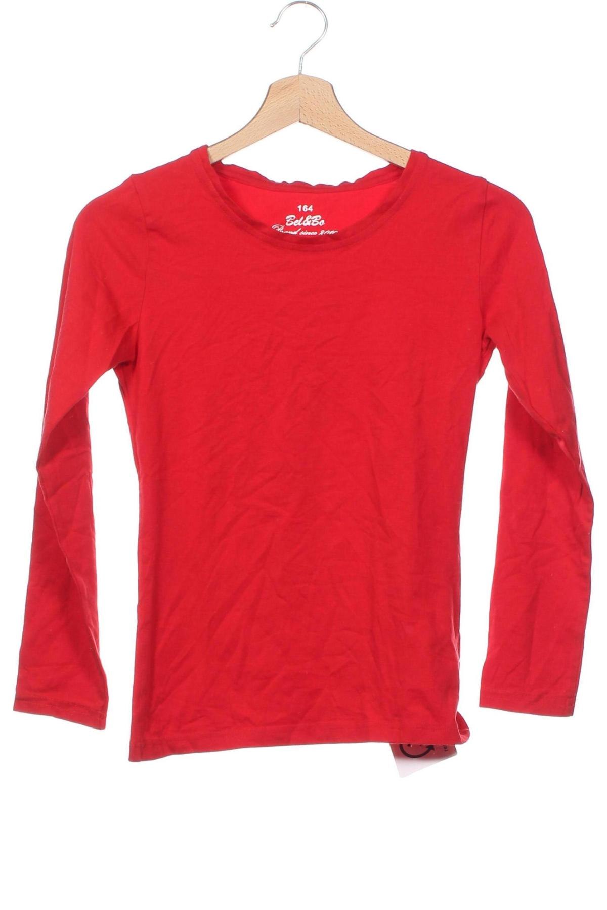 Kinder Shirt Bel&Bo, Größe 12-13y/ 158-164 cm, Farbe Rot, Preis 3,99 €