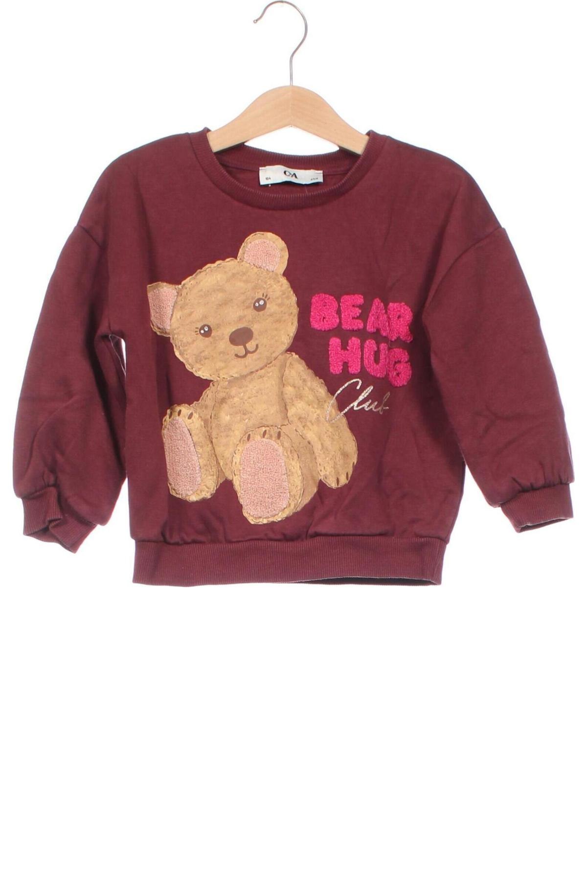 Kinder Shirt C&A, Größe 3-4y/ 104-110 cm, Farbe Rot, Preis € 4,99