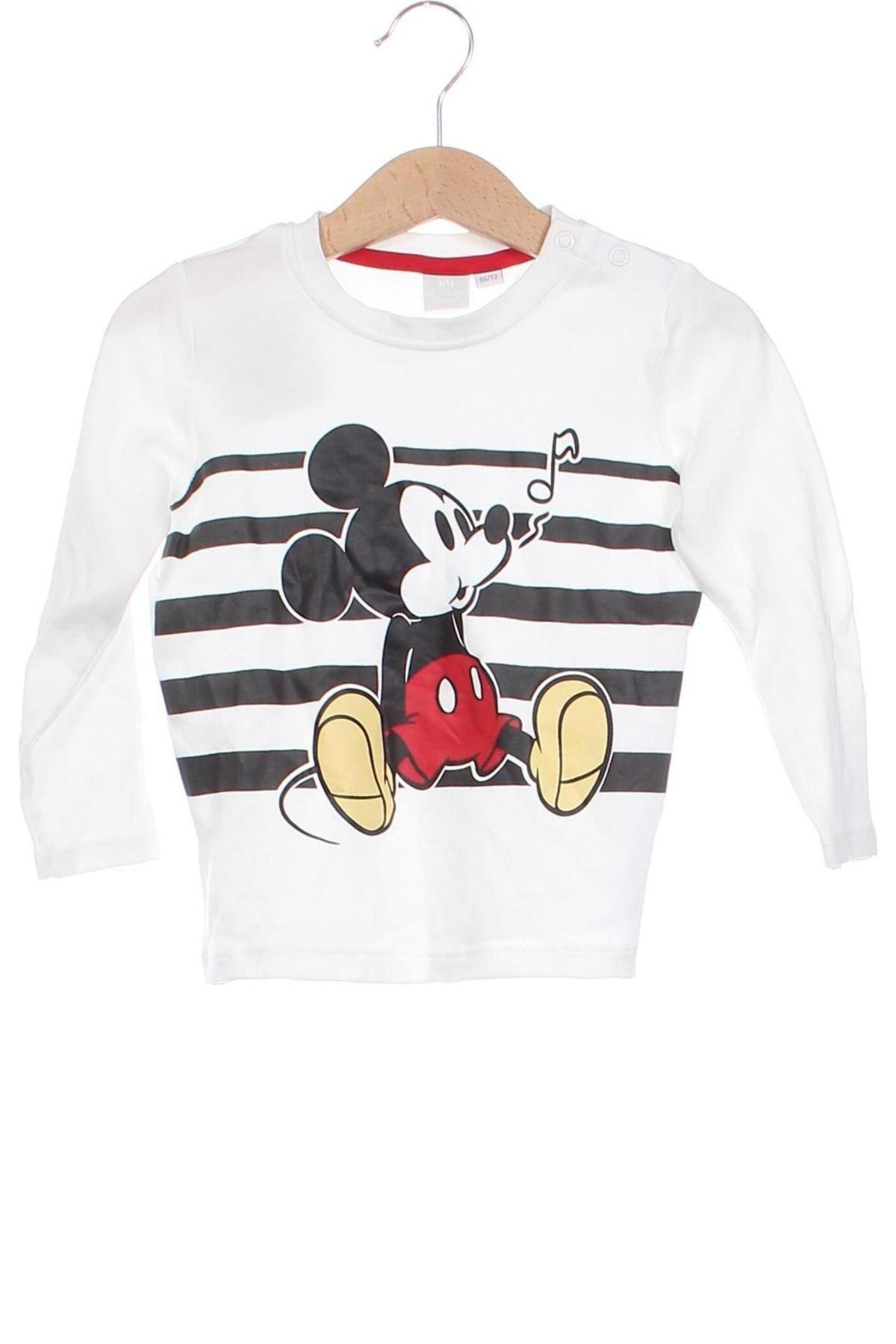 Kinder Shirt Disney, Größe 18-24m/ 86-98 cm, Farbe Weiß, Preis € 4,49