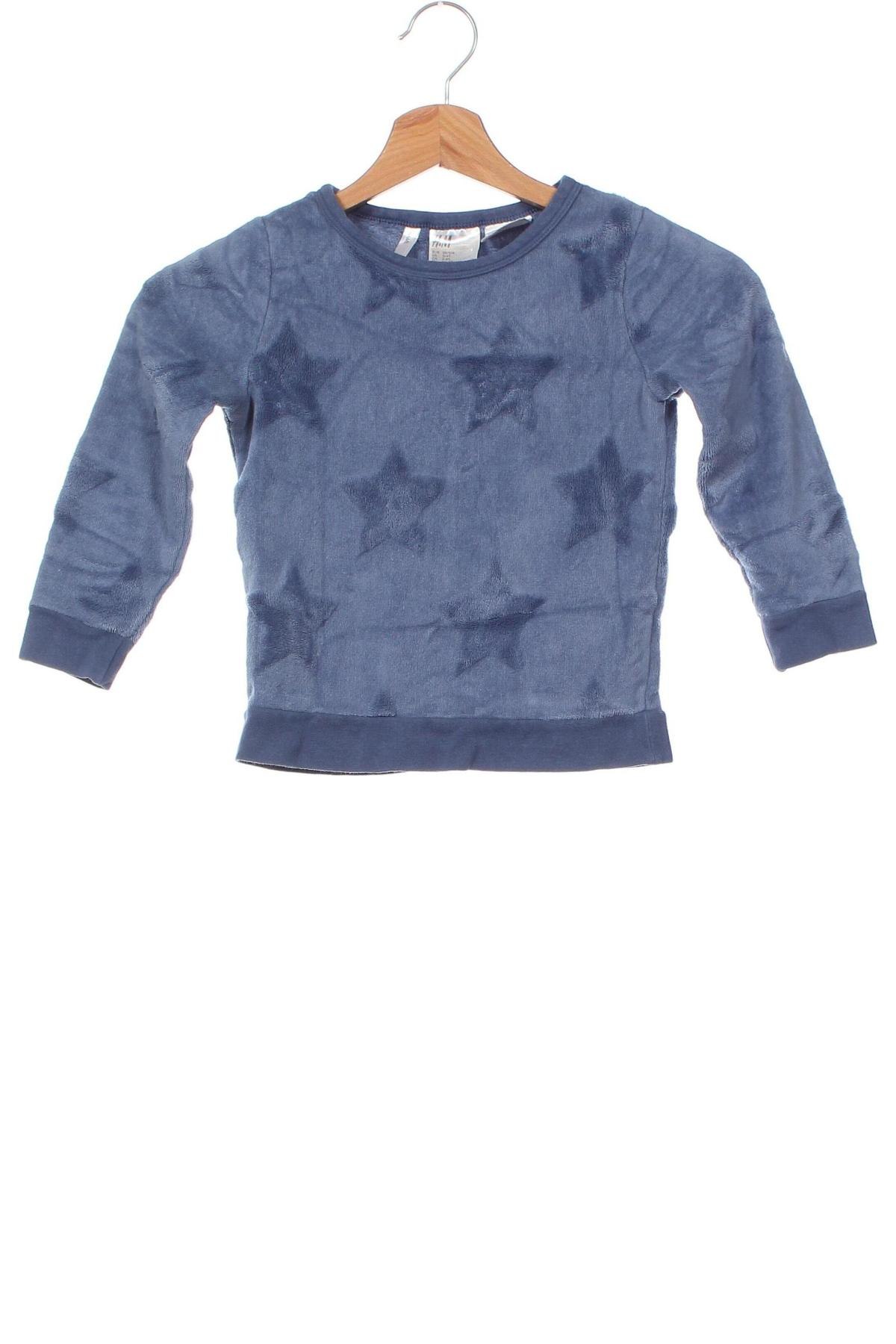 Kinder Shirt H&M, Größe 2-3y/ 98-104 cm, Farbe Blau, Preis 5,49 €