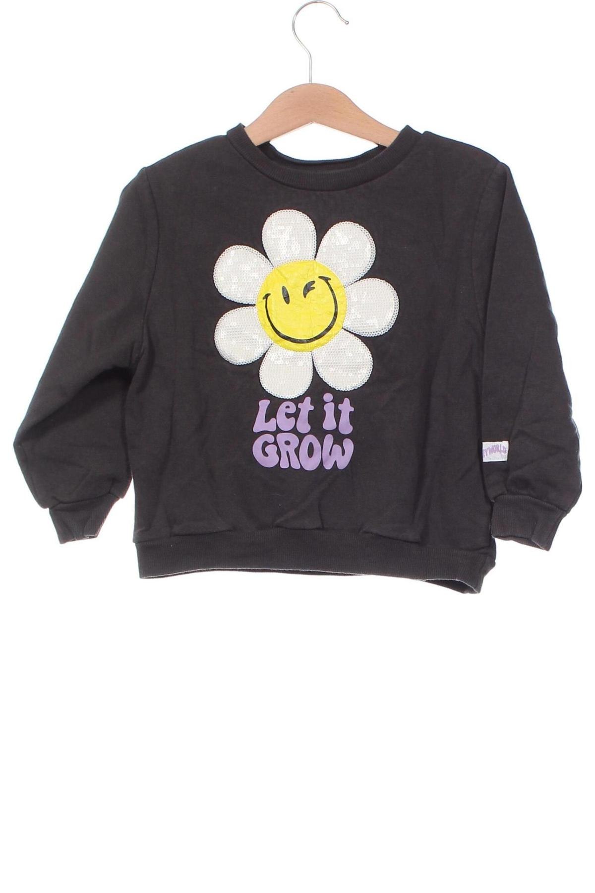 Kinder Shirt H&M, Größe 2-3y/ 98-104 cm, Farbe Grau, Preis 5,99 €