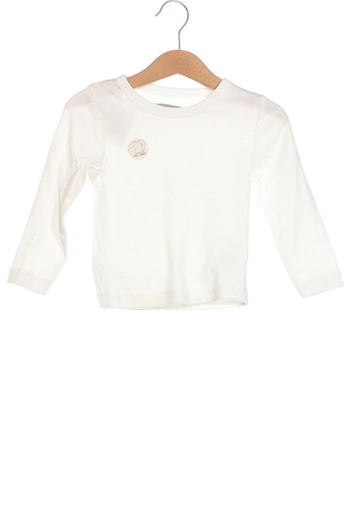 Kinder Shirt In Extenso, Größe 2-3m/ 56-62 cm, Farbe Weiß, Preis € 5,99