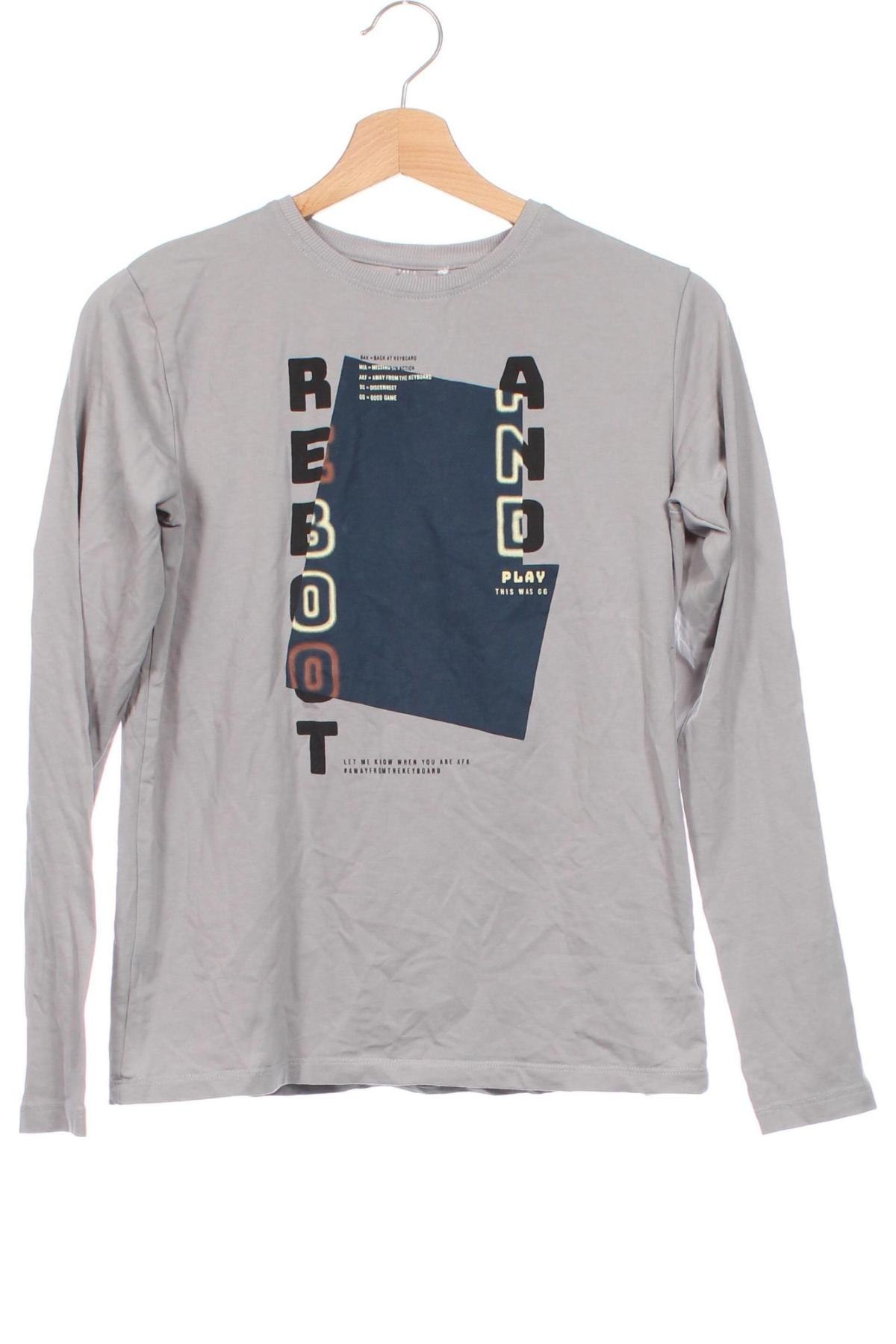 Kinder Shirt Name It, Größe 12-13y/ 158-164 cm, Farbe Grau, Preis € 6,99