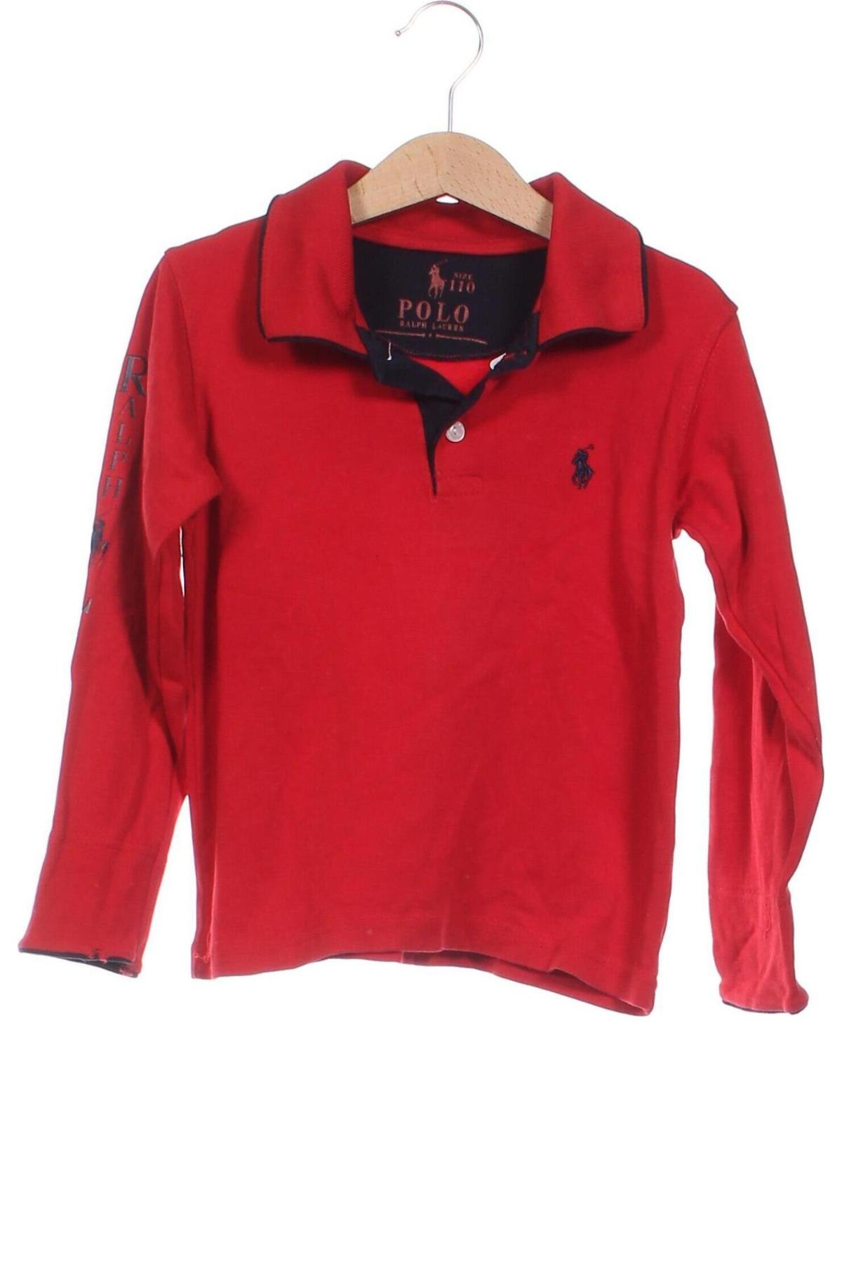 Bluză pentru copii Polo By Ralph Lauren, Mărime 3-4y/ 104-110 cm, Culoare Roșu, Preț 44,99 Lei