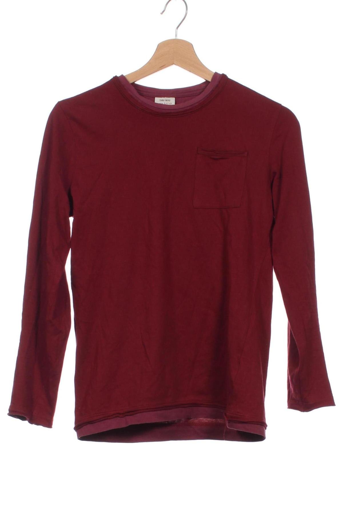 Kinder Shirt Zara, Größe 11-12y/ 152-158 cm, Farbe Rot, Preis 3,99 €