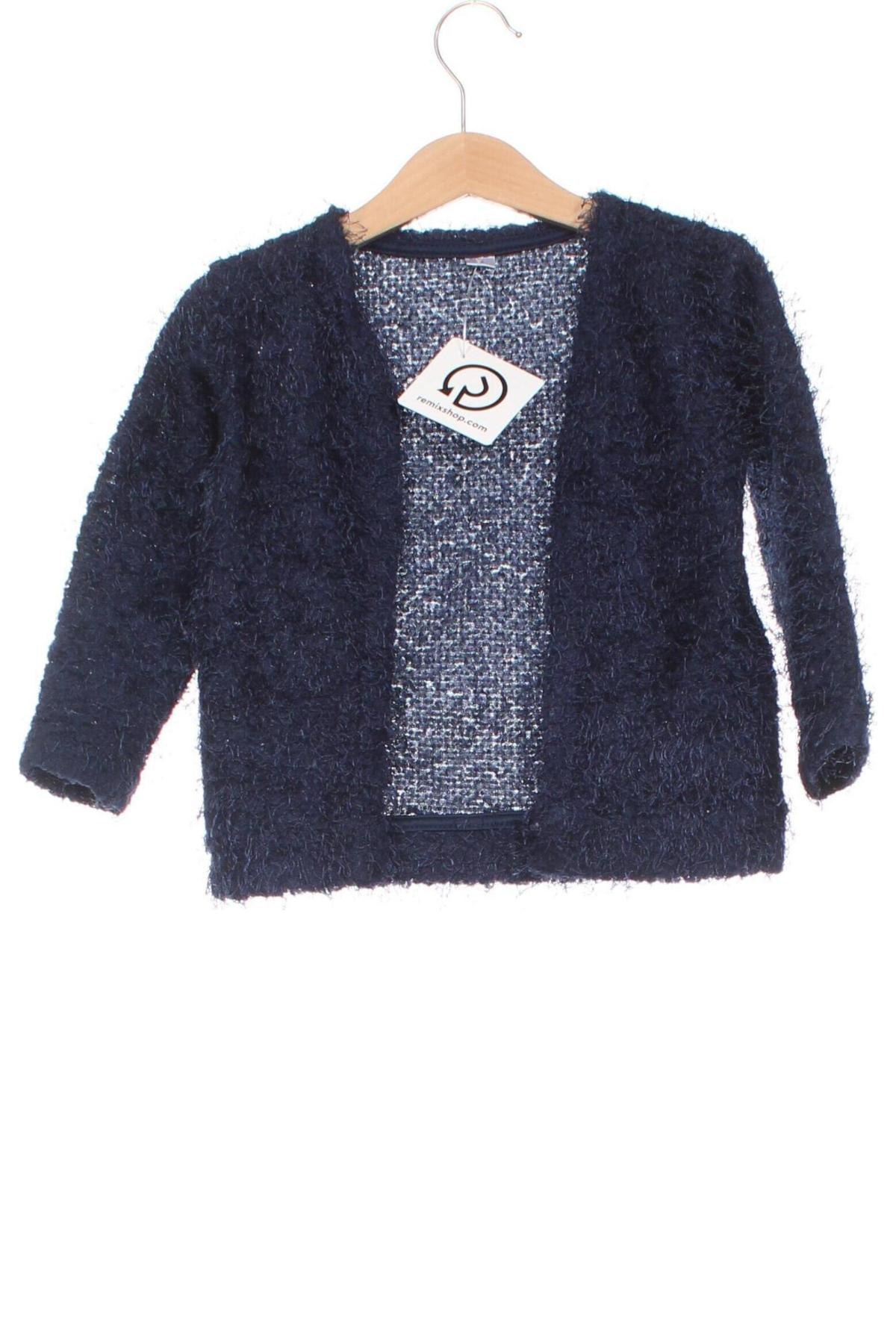 Kinder Strickjacke, Größe 2-3y/ 98-104 cm, Farbe Blau, Preis 5,99 €