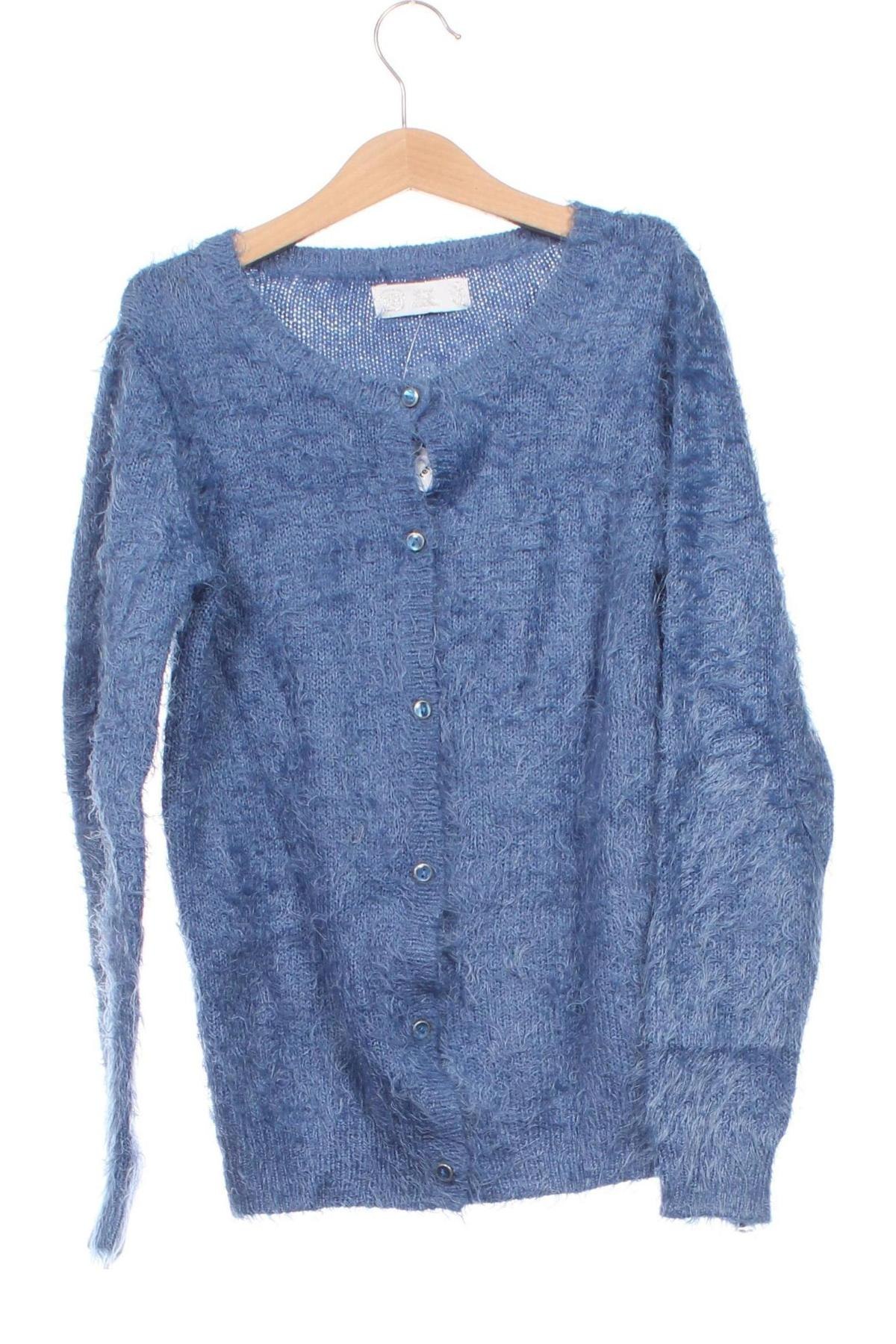 Kinder Strickjacke, Größe 4-5y/ 110-116 cm, Farbe Blau, Preis € 10,49