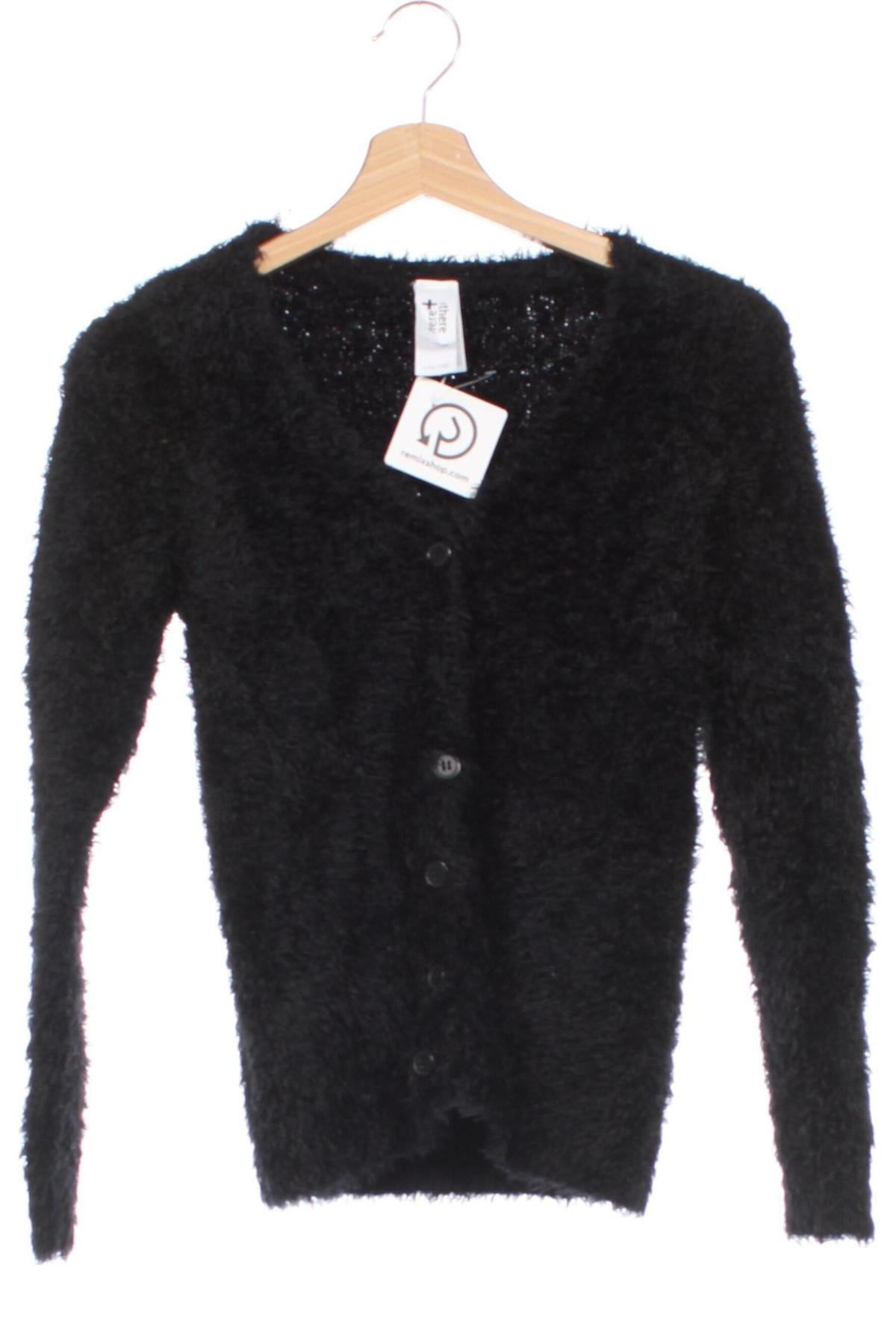 Kinder Strickjacke Here+There, Größe 8-9y/ 134-140 cm, Farbe Schwarz, Preis € 7,49