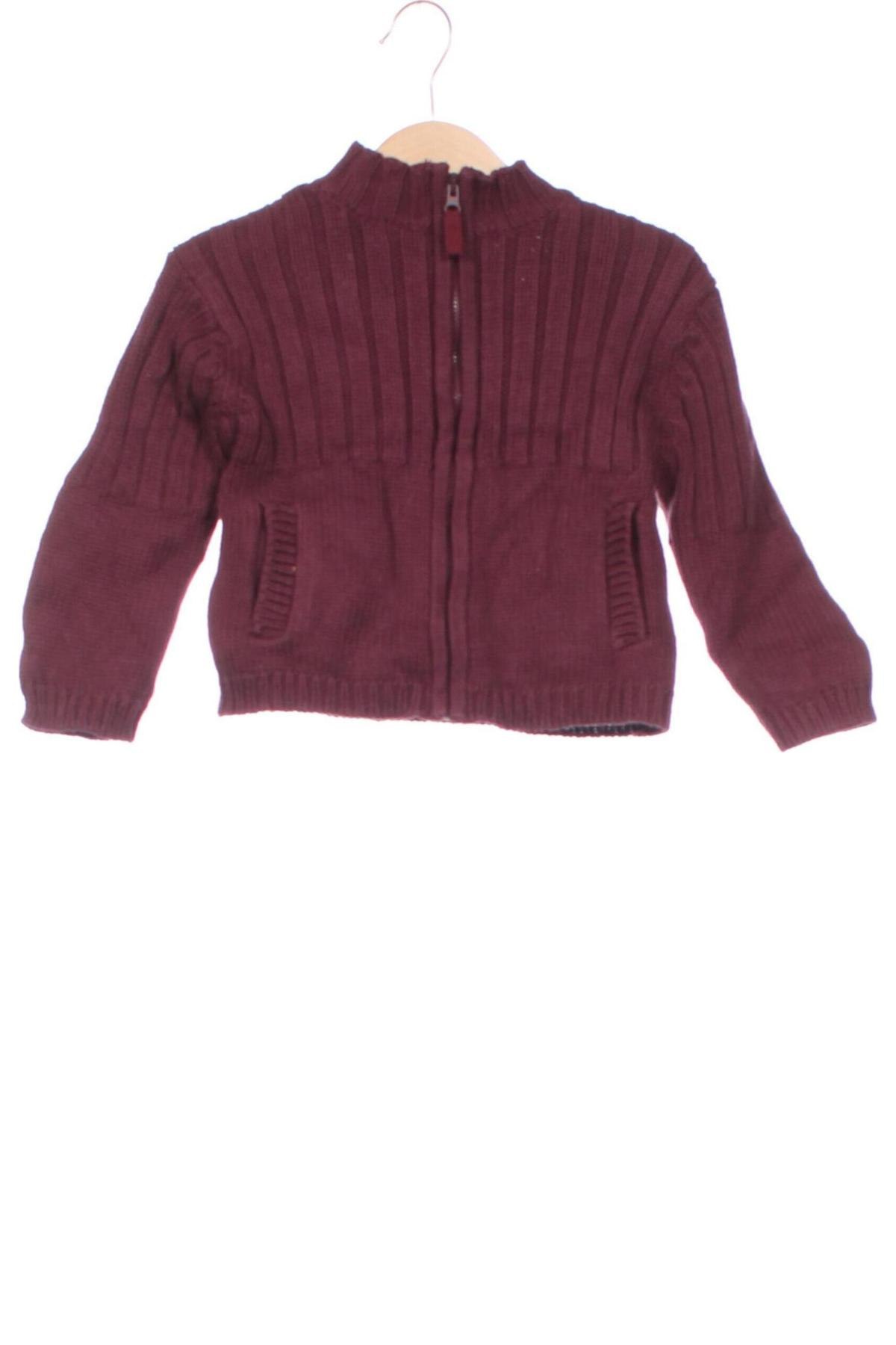 Kinder Strickjacke Obaibi, Größe 18-24m/ 86-98 cm, Farbe Rot, Preis 6,49 €