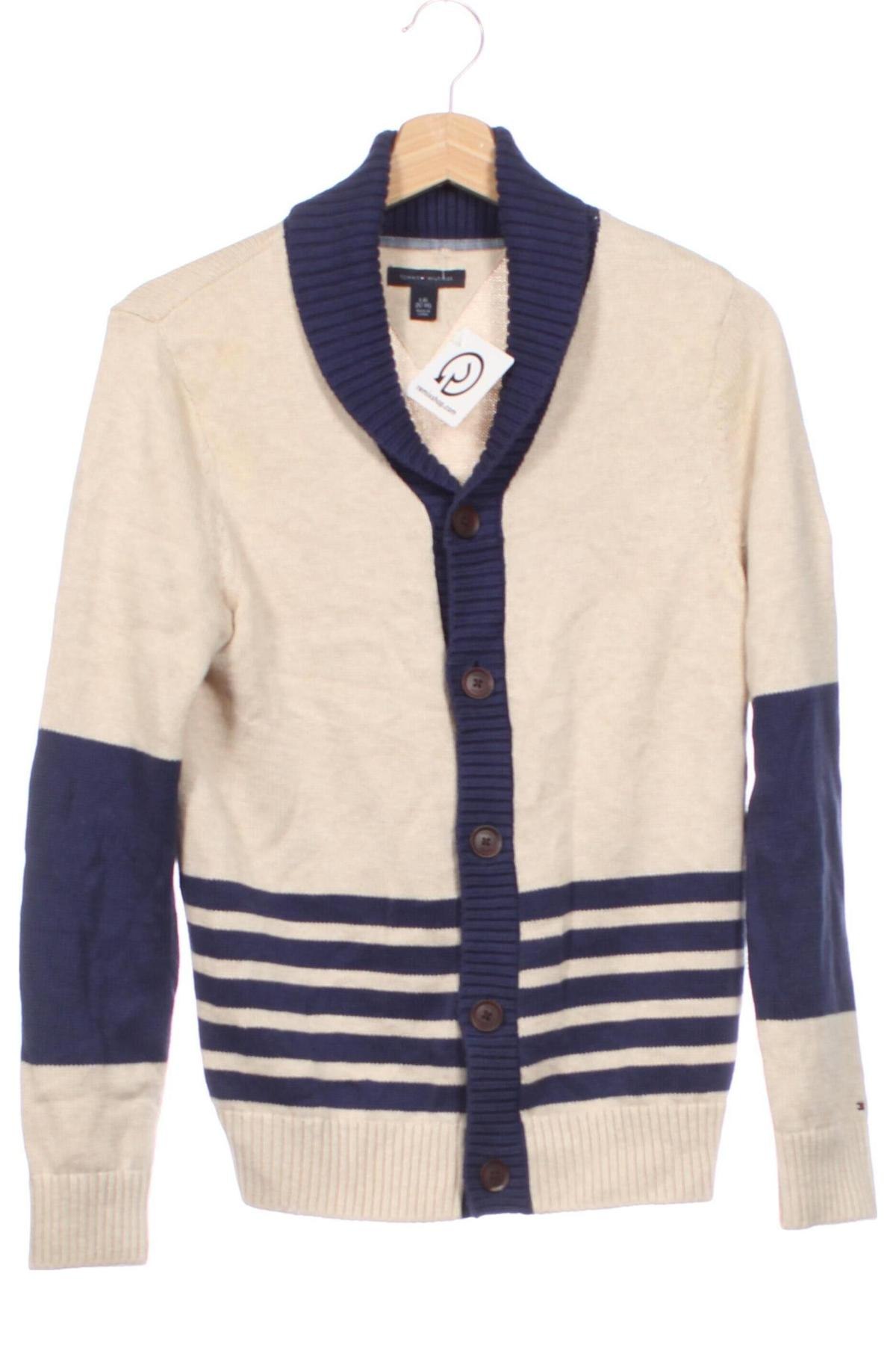 Kinder Strickjacke Tommy Hilfiger, Größe 11-12y/ 152-158 cm, Farbe Mehrfarbig, Preis € 18,49