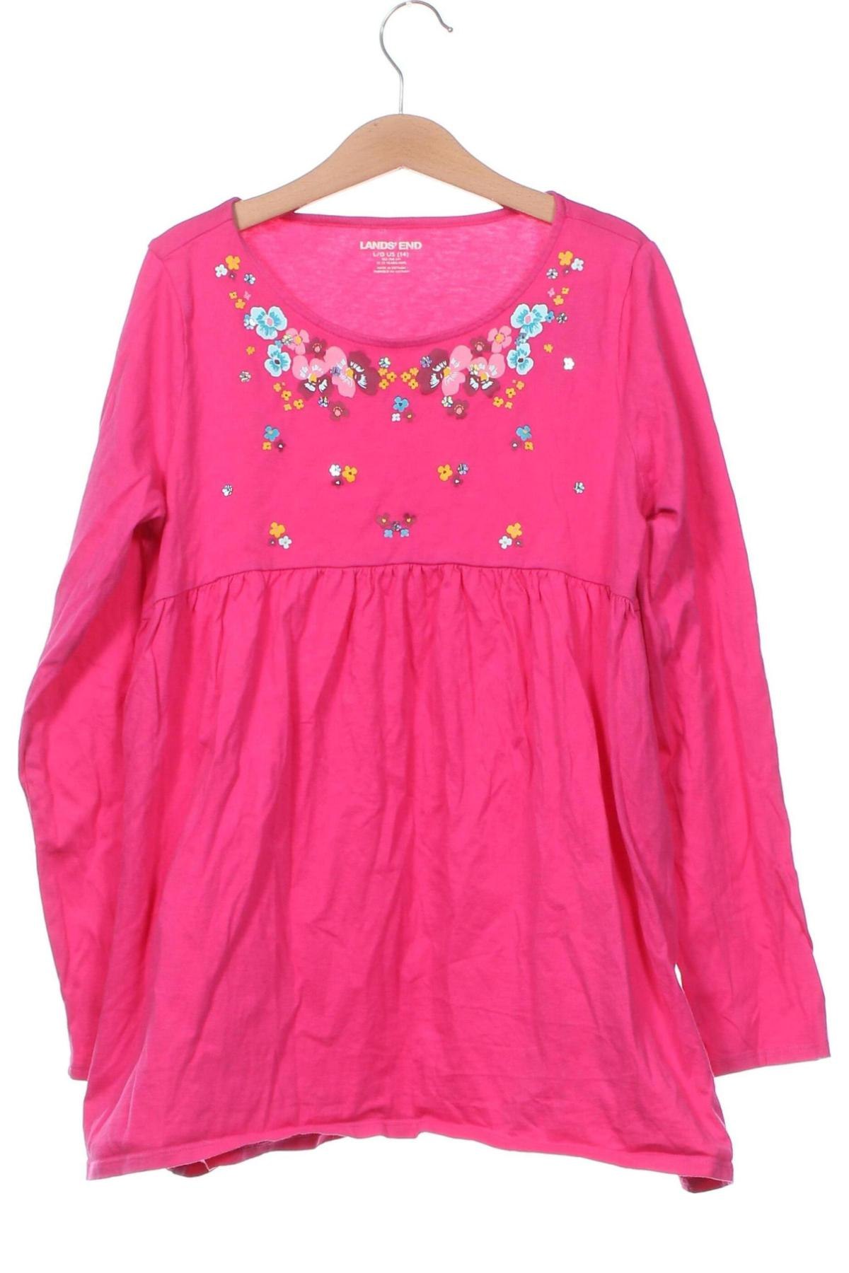 Kinderkleid Land's End, Größe 13-14y/ 164-168 cm, Farbe Rosa, Preis 7,99 €