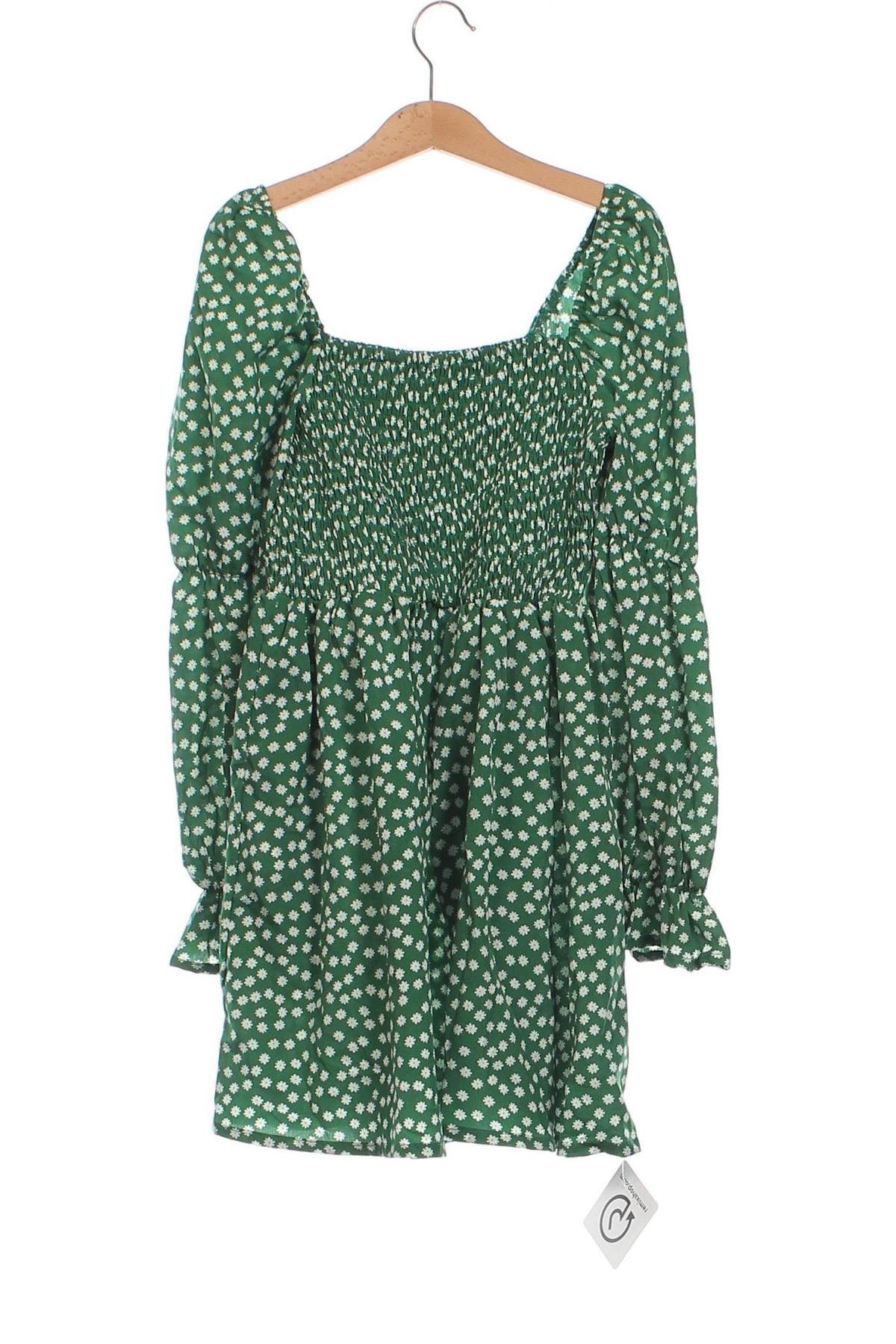 Rochie pentru copii SHEIN, Mărime 7-8y/ 128-134 cm, Culoare Verde, Preț 28,99 Lei