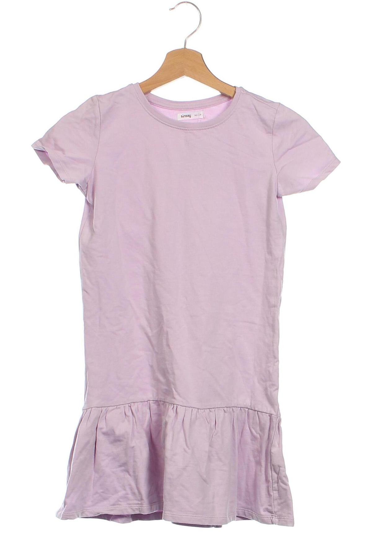 Kinderkleid Sinsay, Größe 9-10y/ 140-146 cm, Farbe Lila, Preis € 6,99