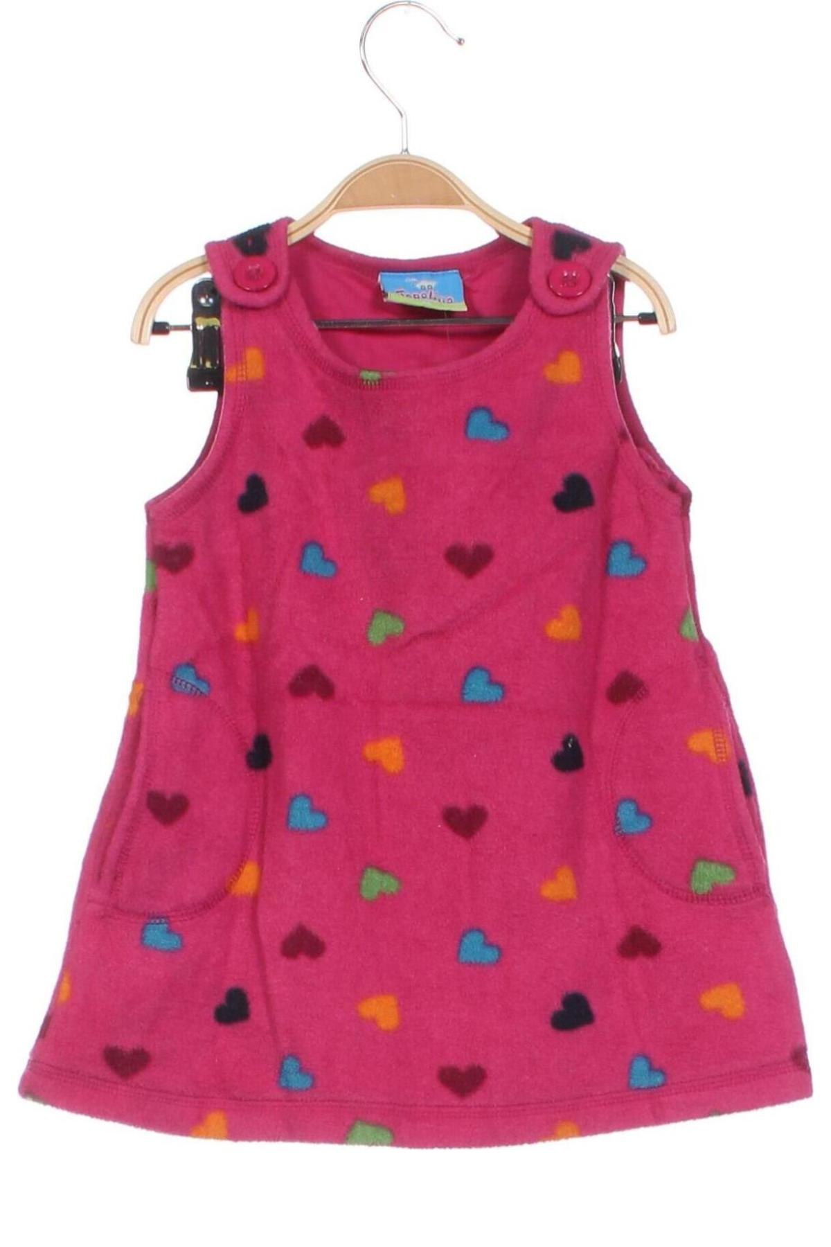 Kinderkleid Topolino, Größe 12-18m/ 80-86 cm, Farbe Rosa, Preis € 14,99