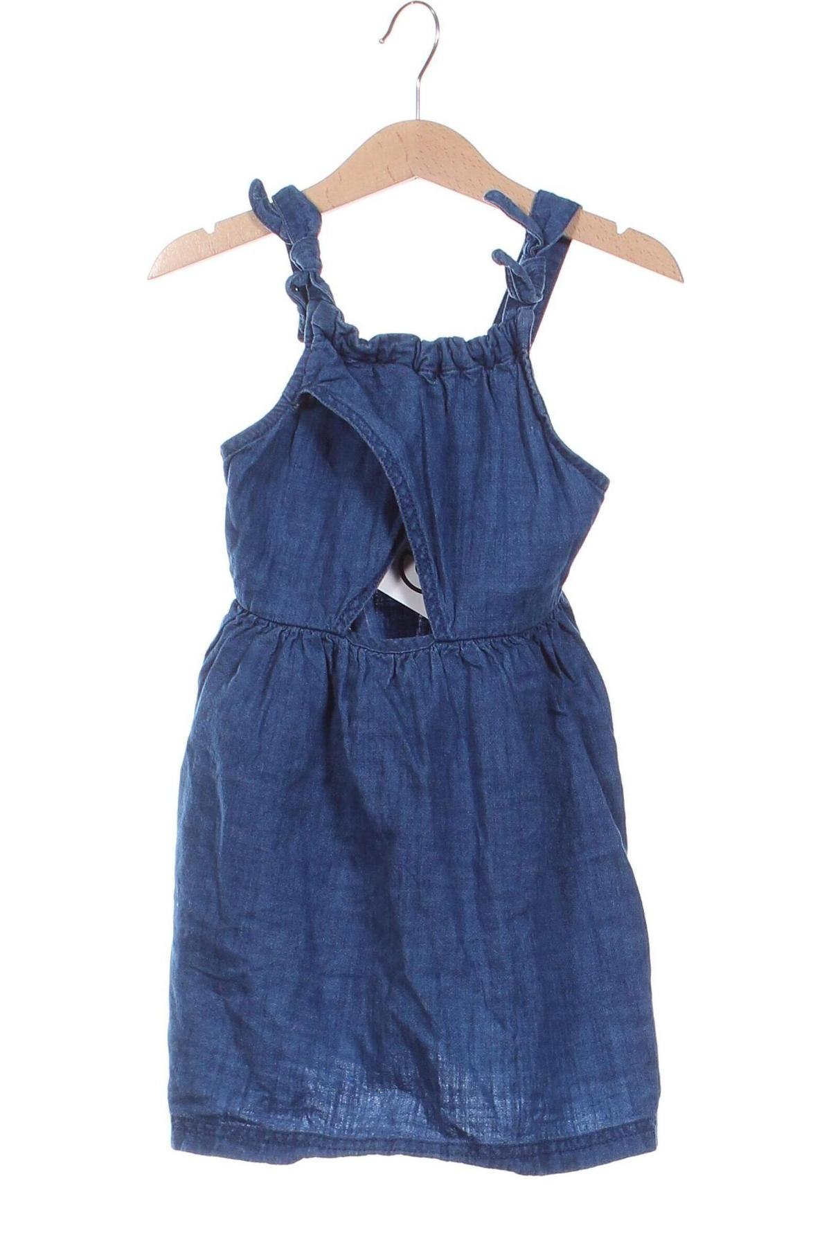 Kinderkleid Zara, Größe 4-5y/ 110-116 cm, Farbe Blau, Preis 9,99 €