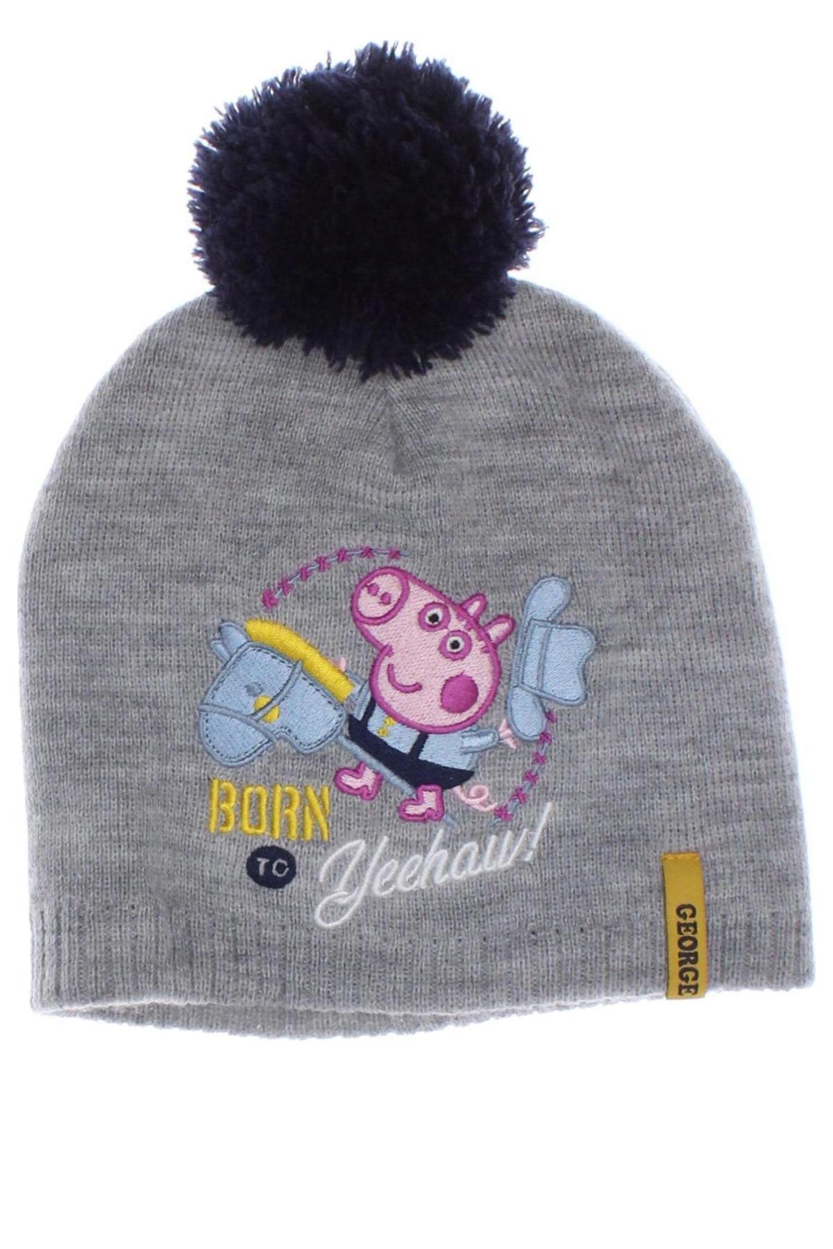 Kindermütze Peppa Pig, Farbe Grau, Preis € 5,49