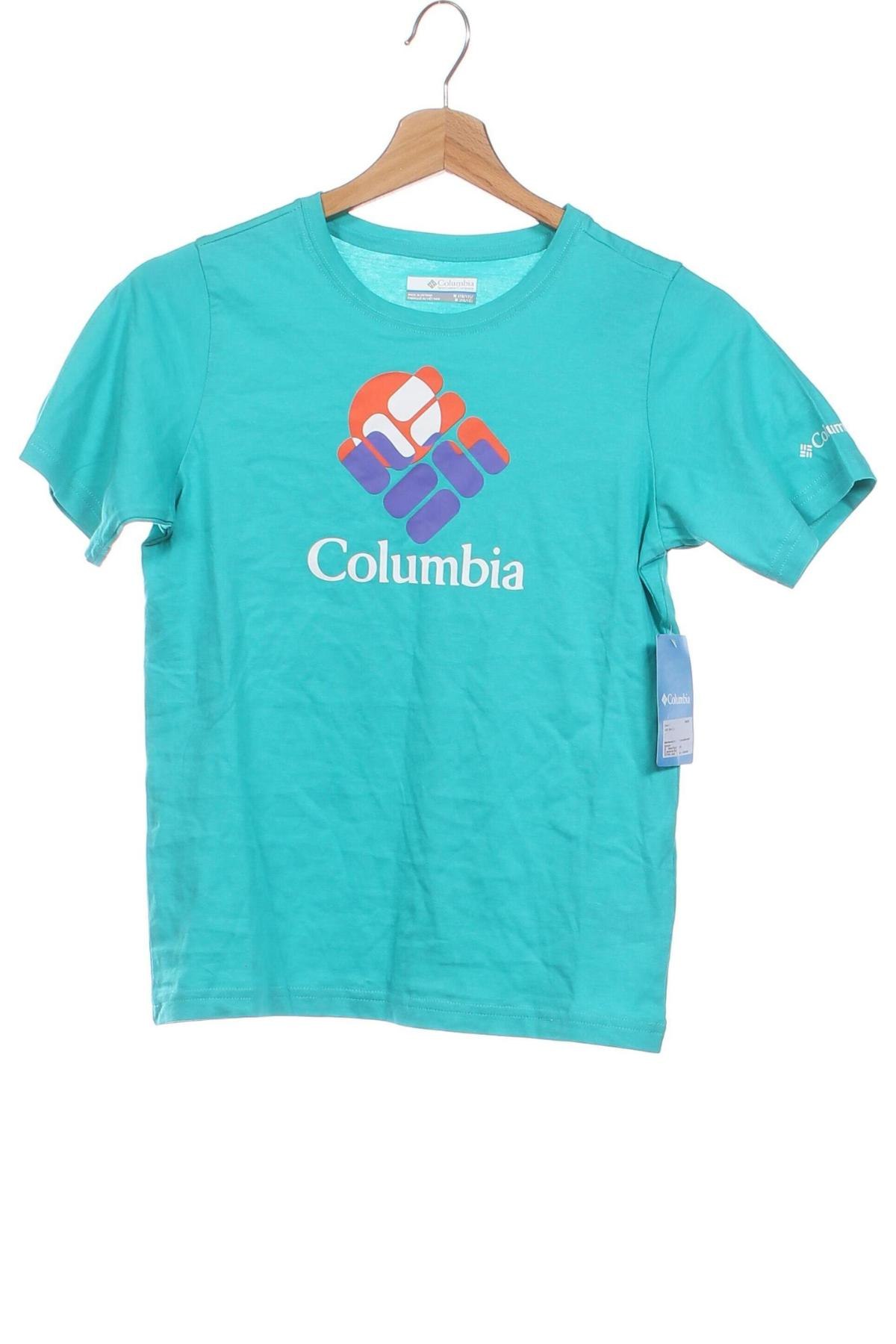 Kinder T-Shirt Columbia, Größe 11-12y/ 152-158 cm, Farbe Blau, Preis 16,99 €