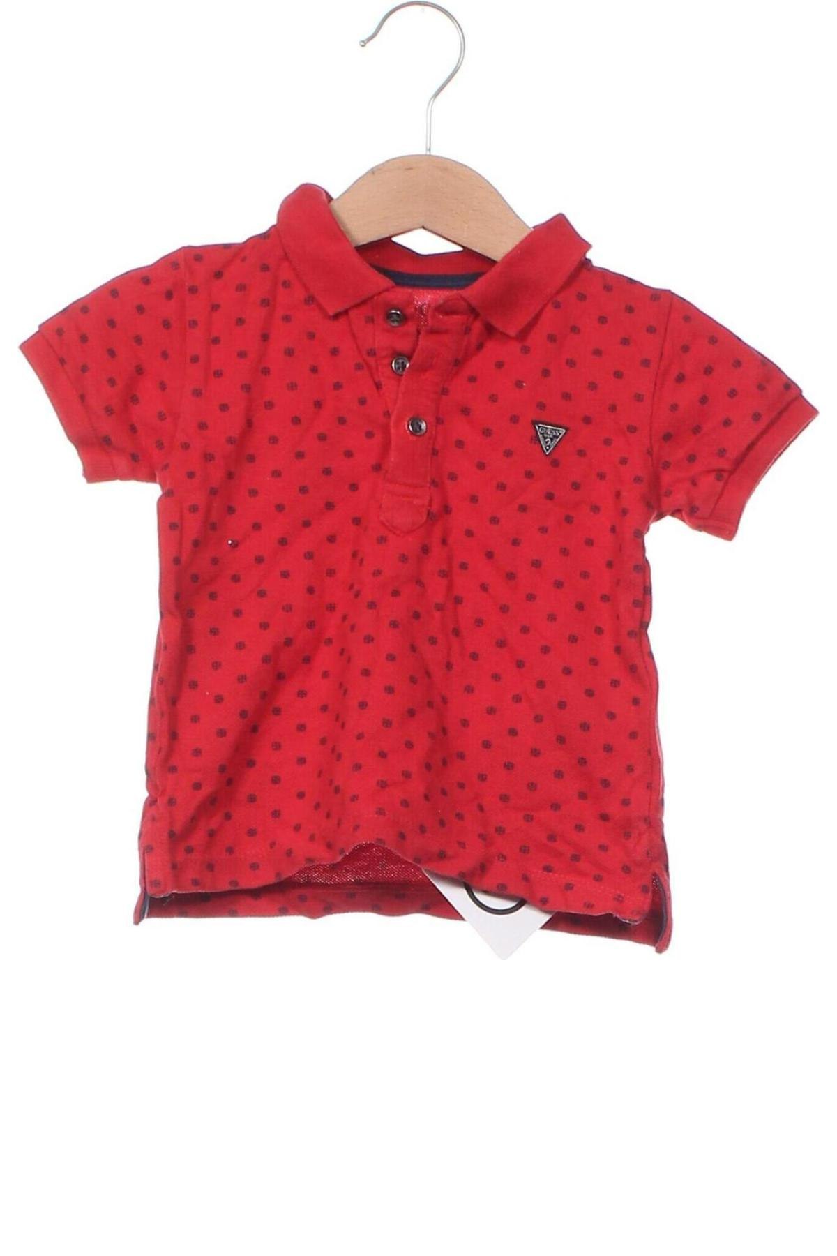 Kinder T-Shirt Guess, Größe 9-12m/ 74-80 cm, Farbe Rot, Preis 13,99 €