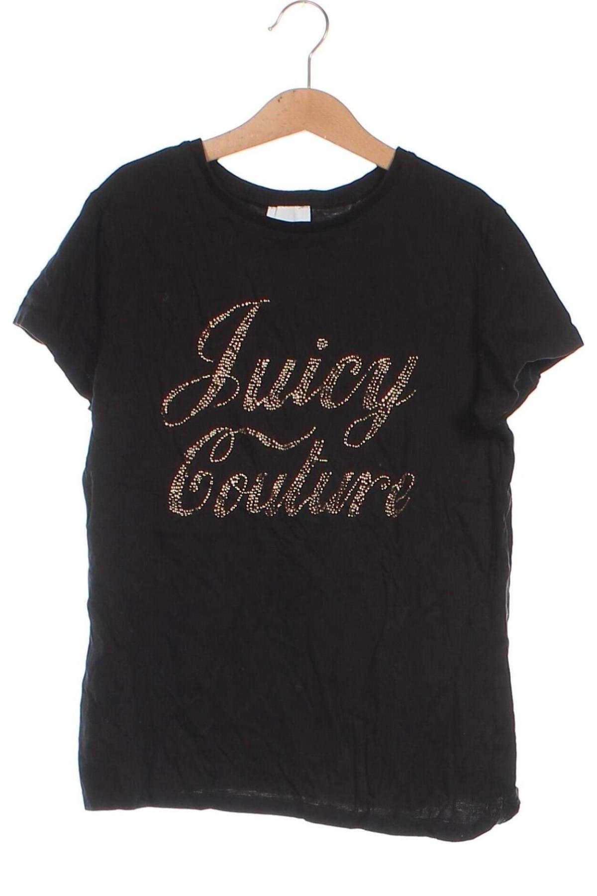 Dětské tričko  Juicy Couture, Velikost 12-13y/ 158-164 cm, Barva Černá, Cena  279,00 Kč