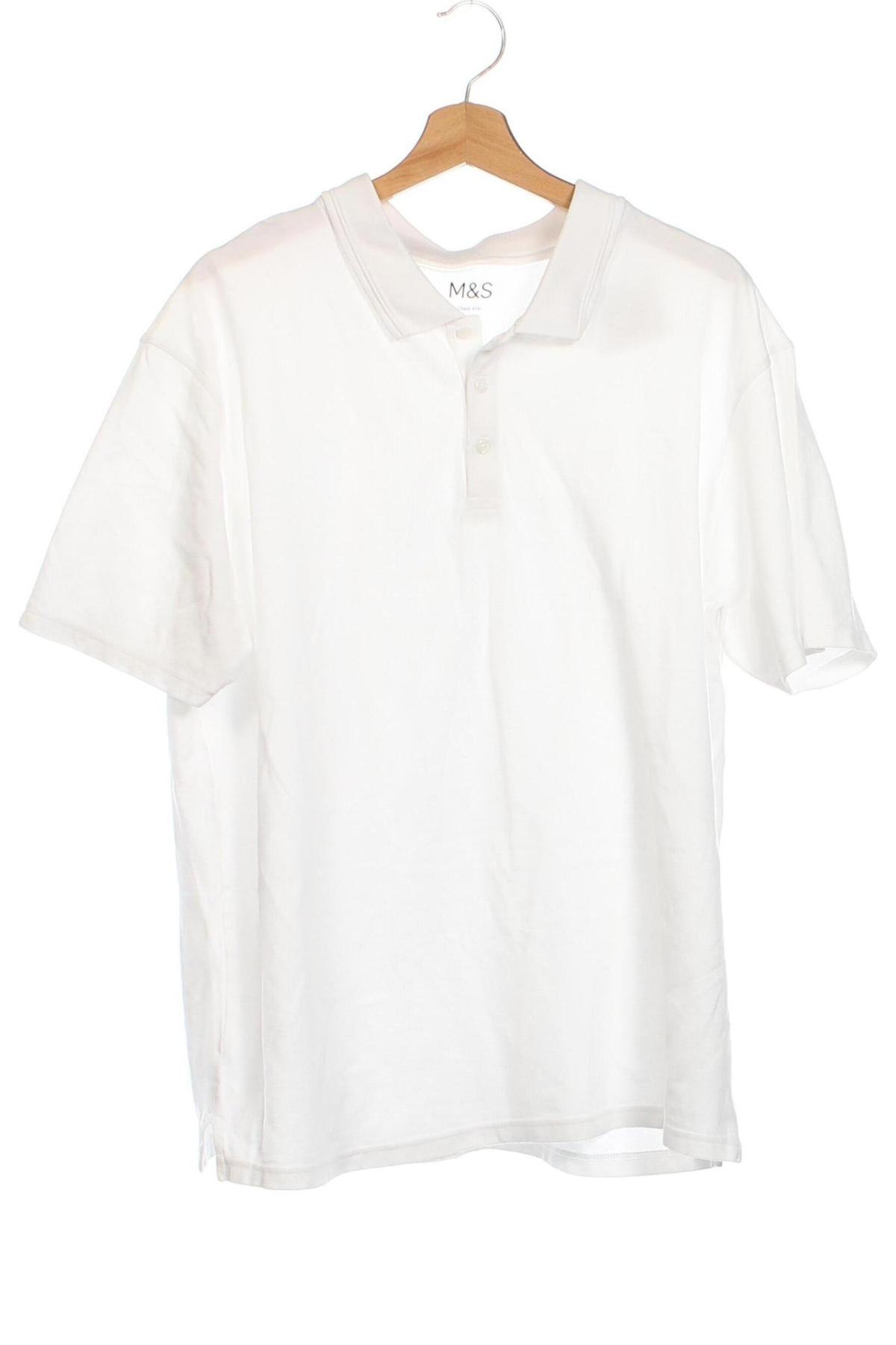 Kinder T-Shirt Marks & Spencer, Größe 15-18y/ 170-176 cm, Farbe Weiß, Preis € 6,02