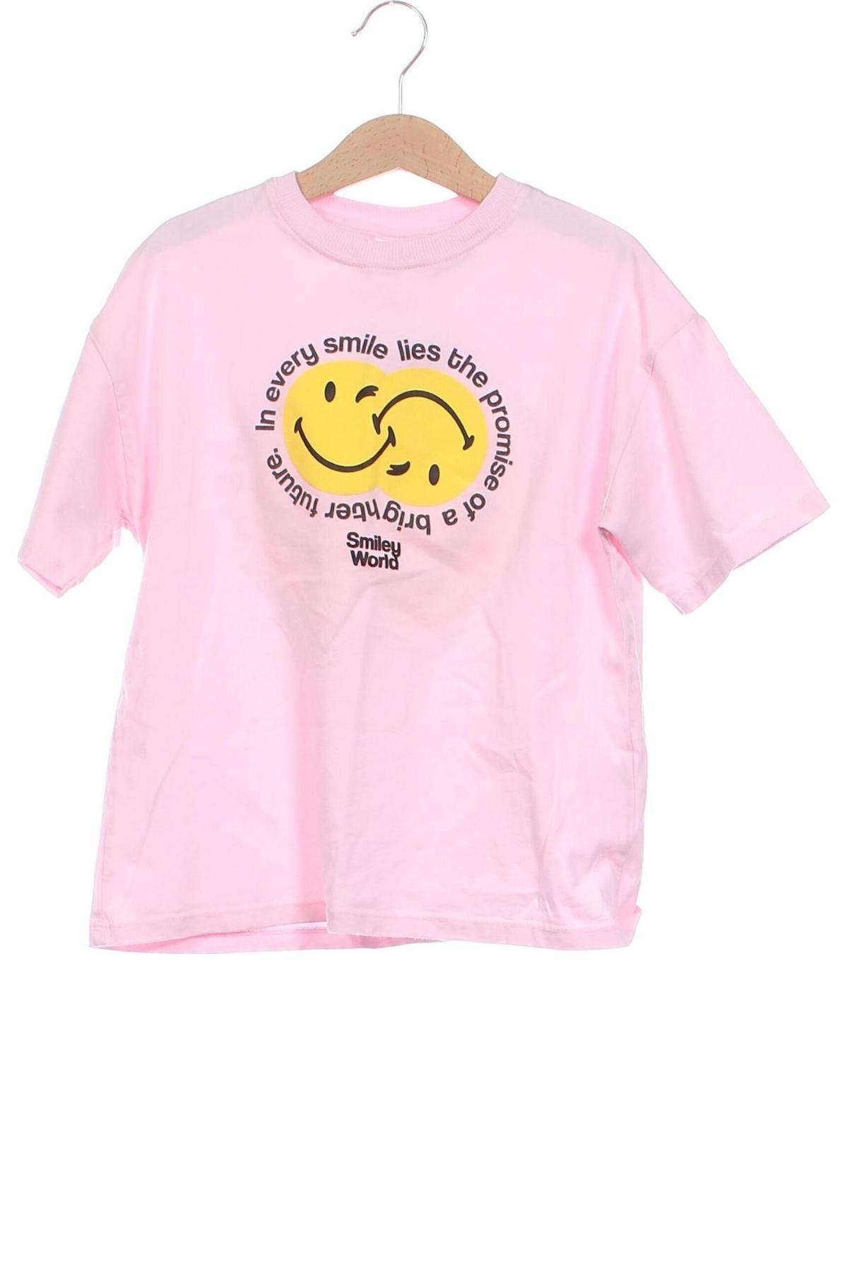 Kinder T-Shirt Zara, Größe 7-8y/ 128-134 cm, Farbe Rosa, Preis 4,99 €